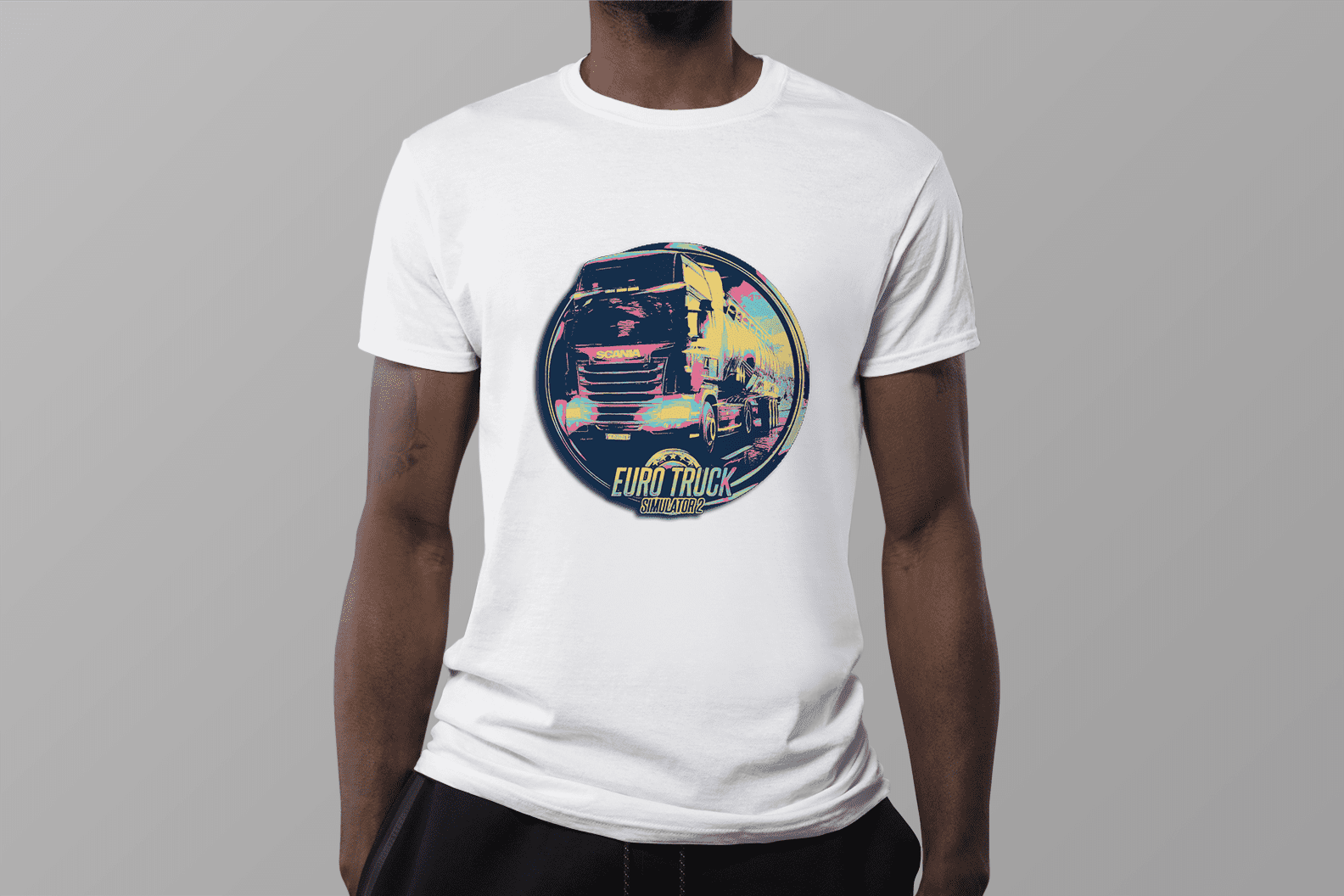 Camiseta - Euro Truck Simulator 2 Scania