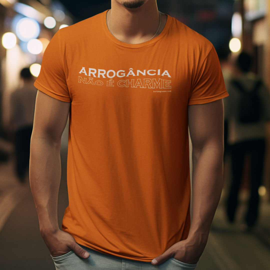 Nome do produto: Camisa Arrogância