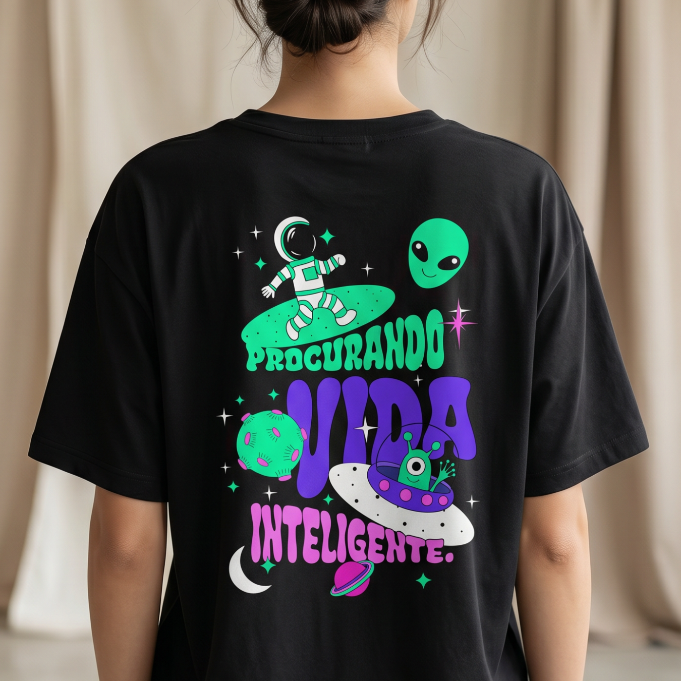 T-Shirt Procurando vida Inteligente