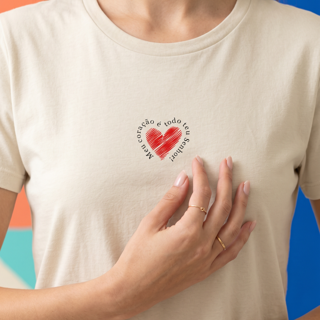 T-Shirt Meu Coração