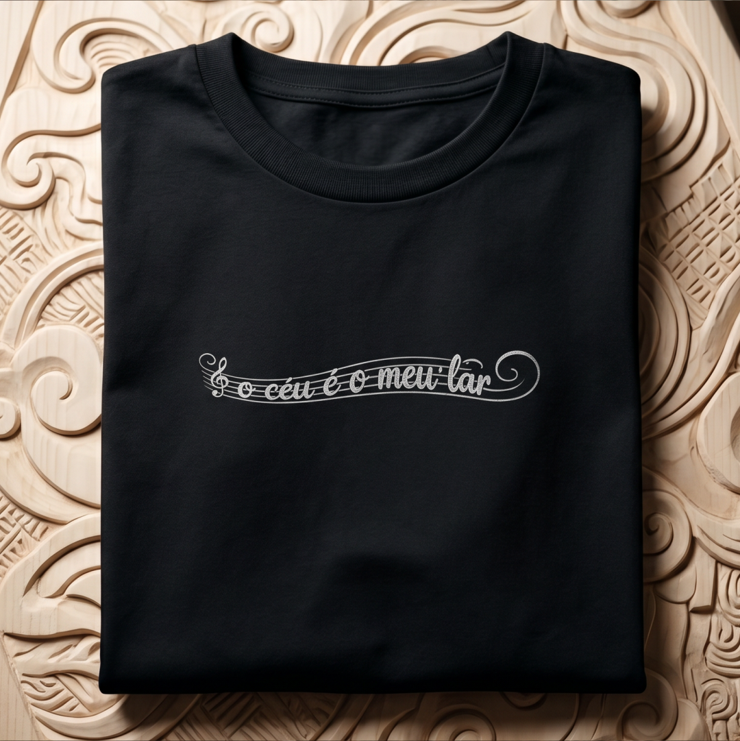T-Shirt O Céu é o meu Lar