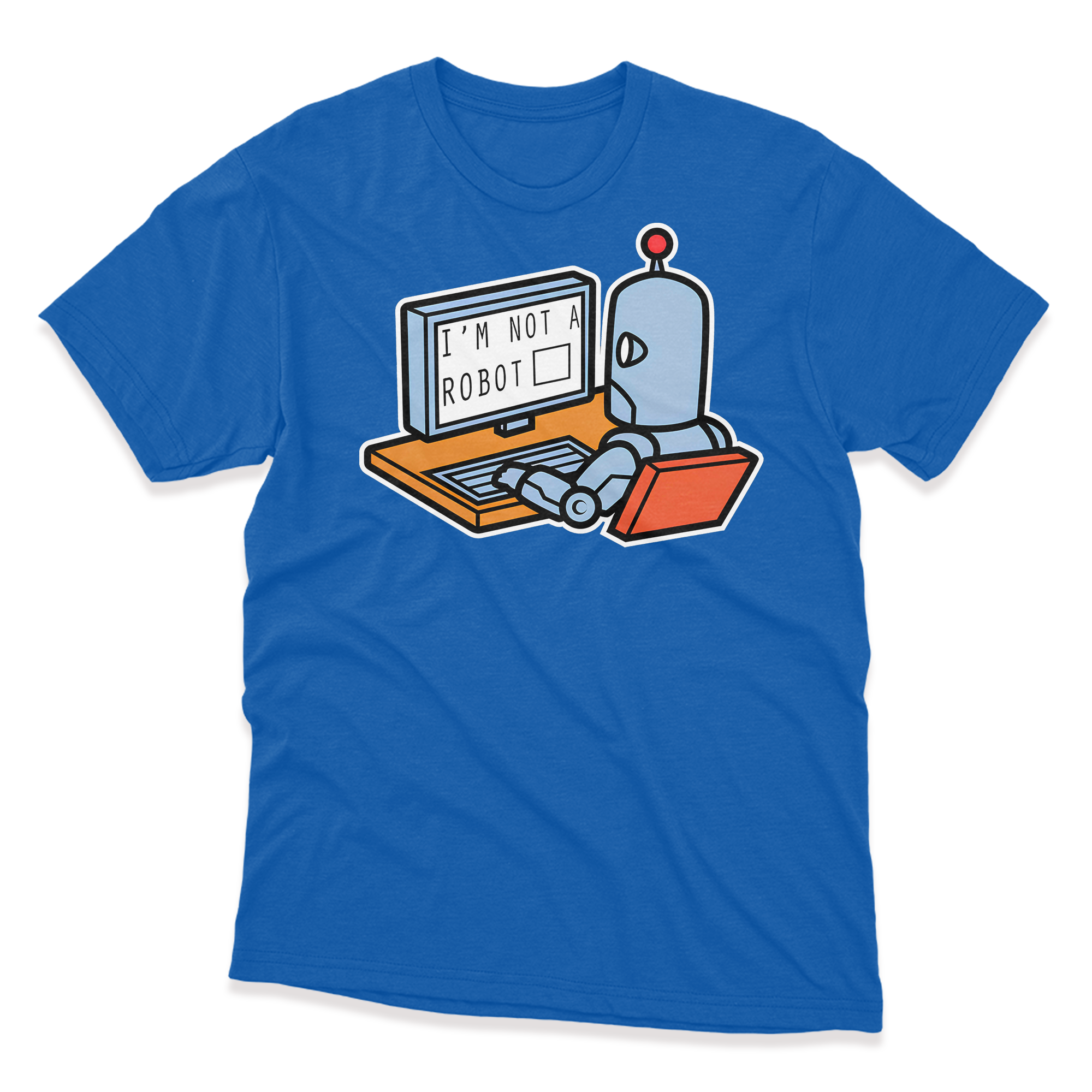 Camiseta - Eu Não Sou Um Robô