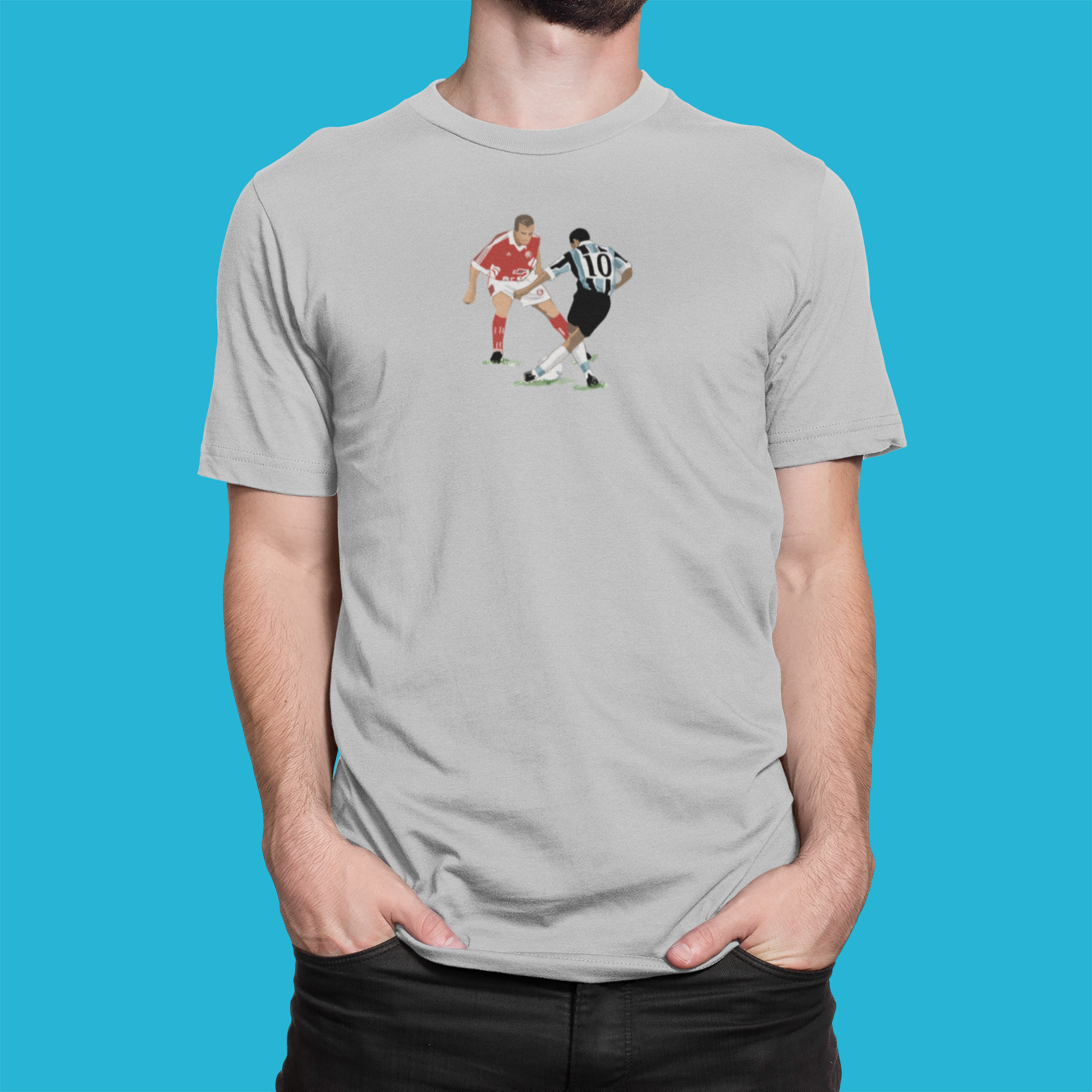 O DIA QUE RONALDINHO APOSENTOU O DUNGA