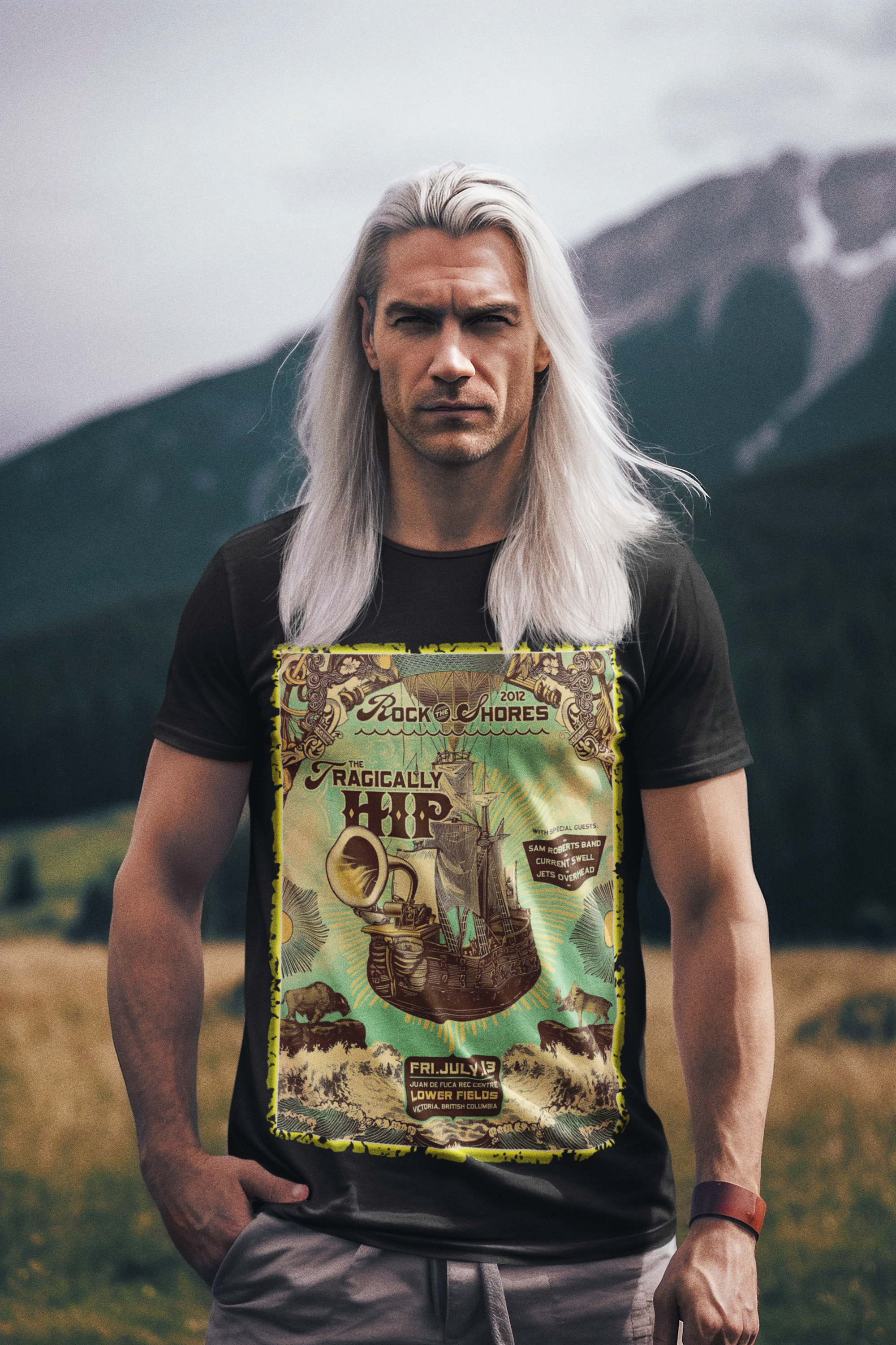 CAMISETA The Tragically Hip - Rock the Shores