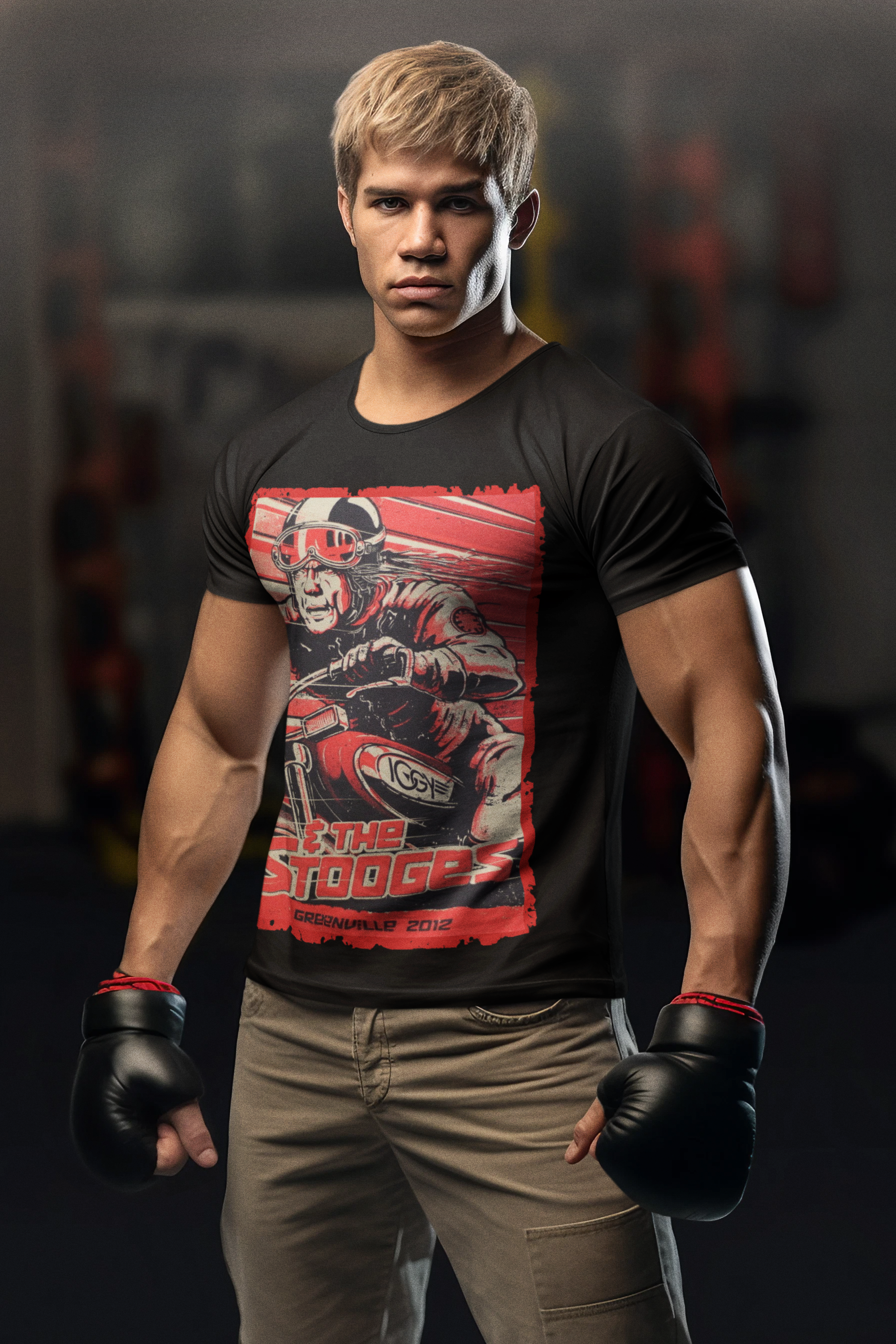 CAMISETA Iggy Pop - Greenville - 2012