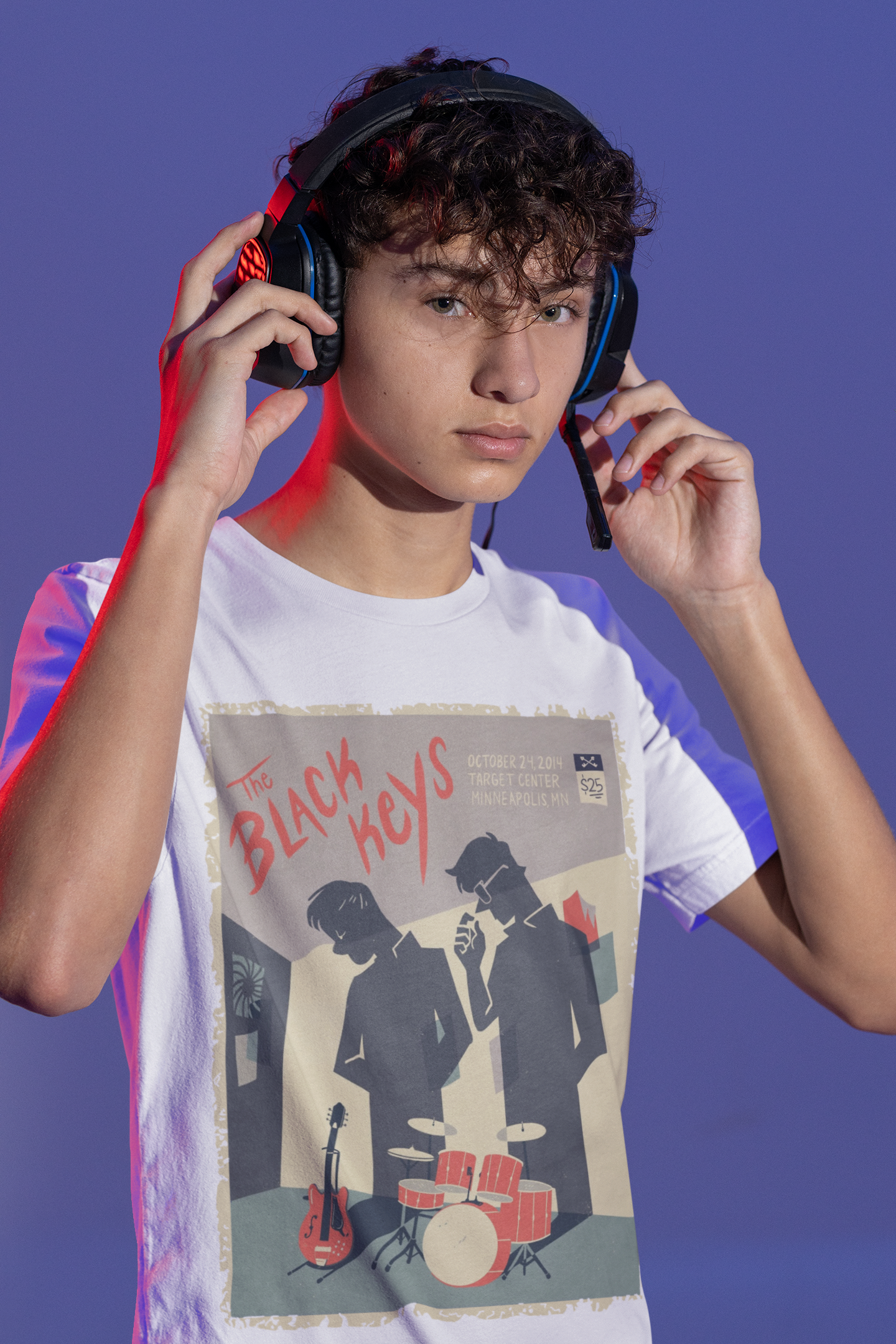 CAMISETA The Black Keys - Target Center - Mineapolis