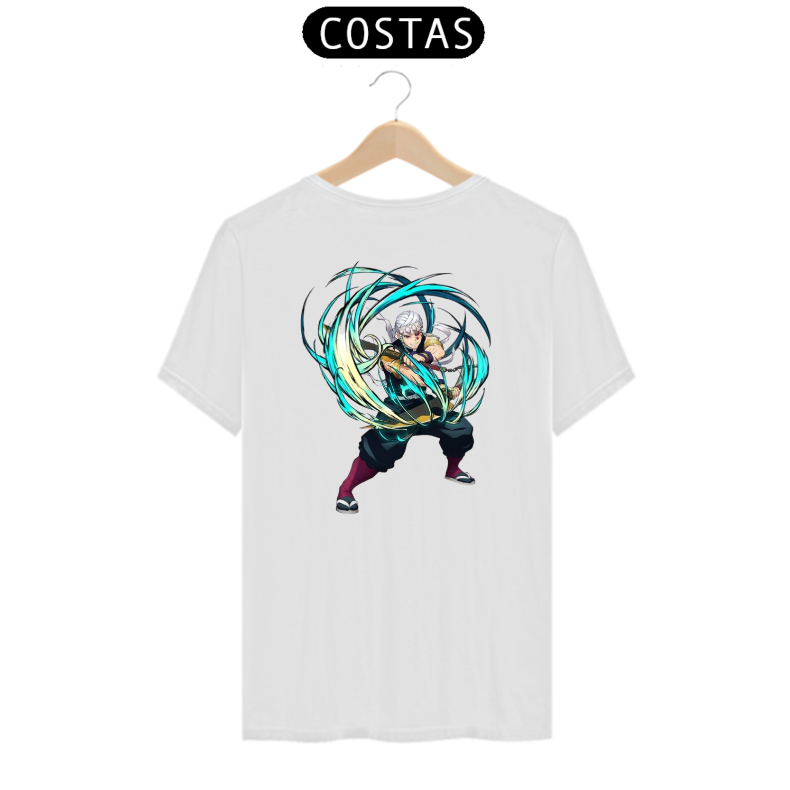 Camiseta Tengen Uzui | Pilar do Som | Demon Slayer