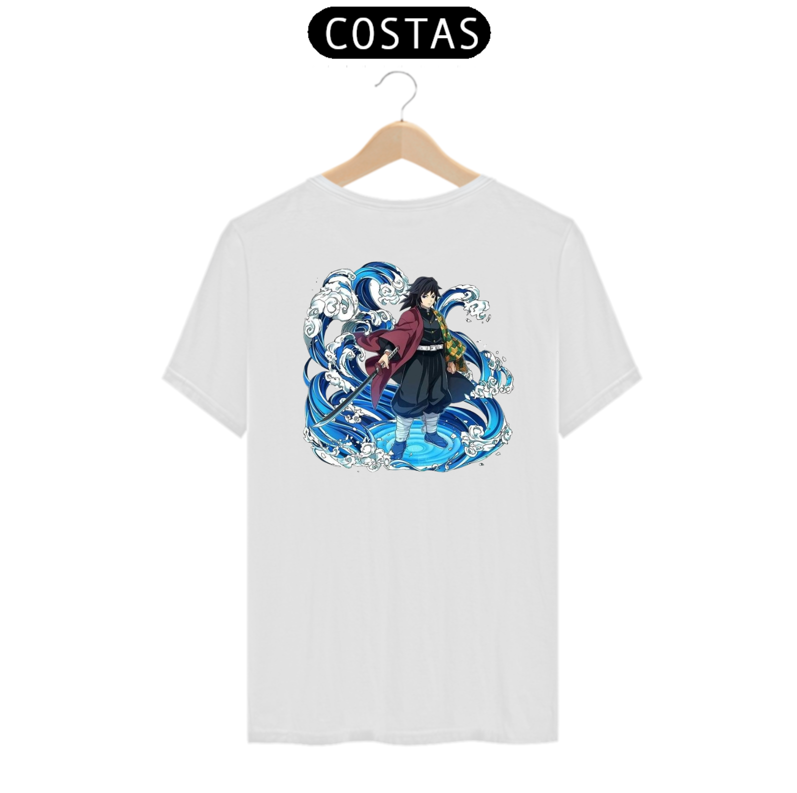 Camiseta Giyu Tomioka | Pilar da Água | Demon Slayer