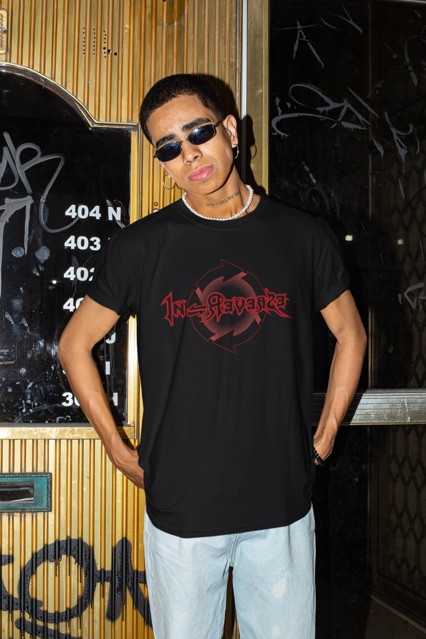 T-Shirt Classic T-shirt Slipknot #00 Sid Wilson em