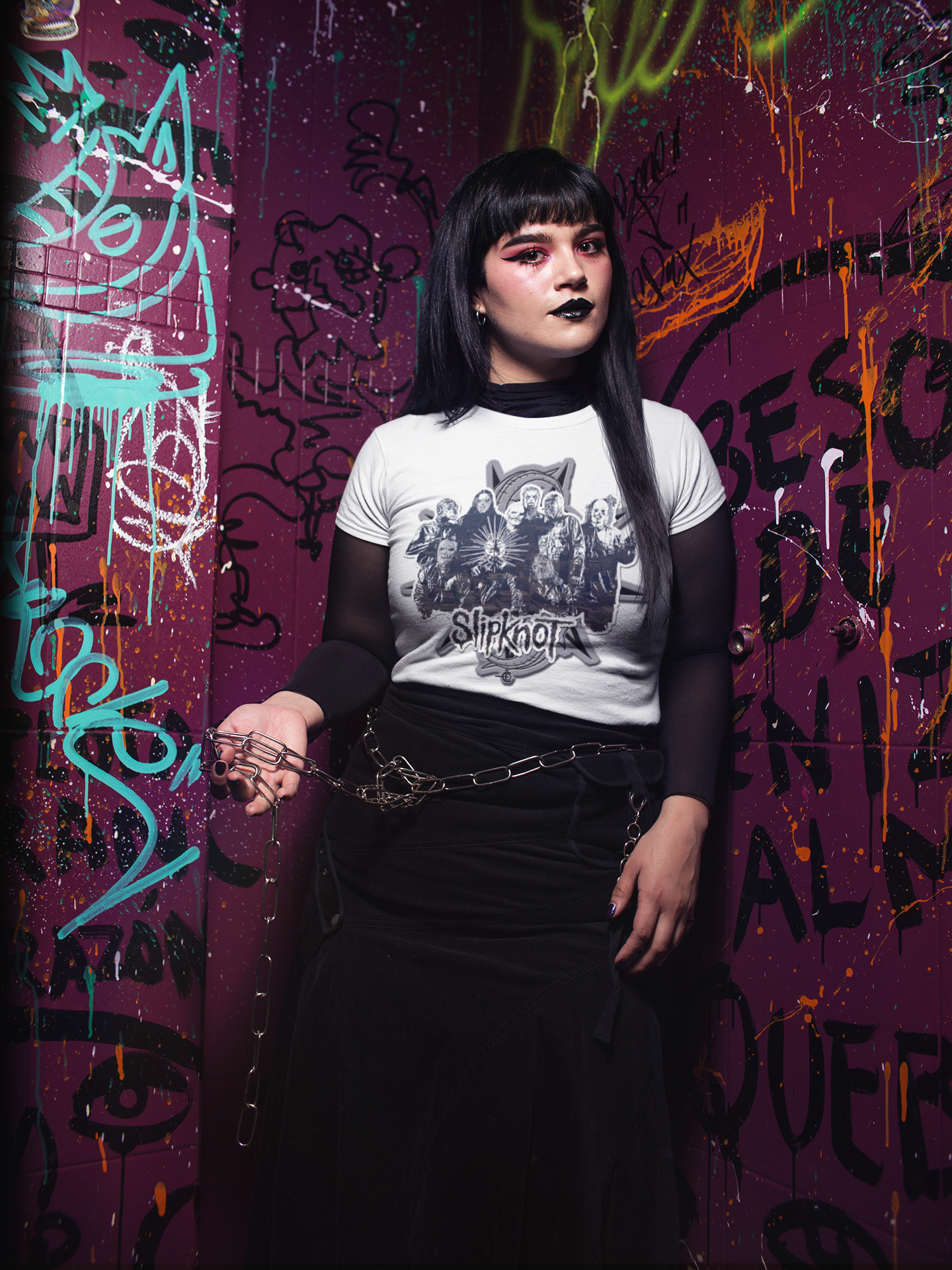 T-shirt In-Reverse Slipknot P&B