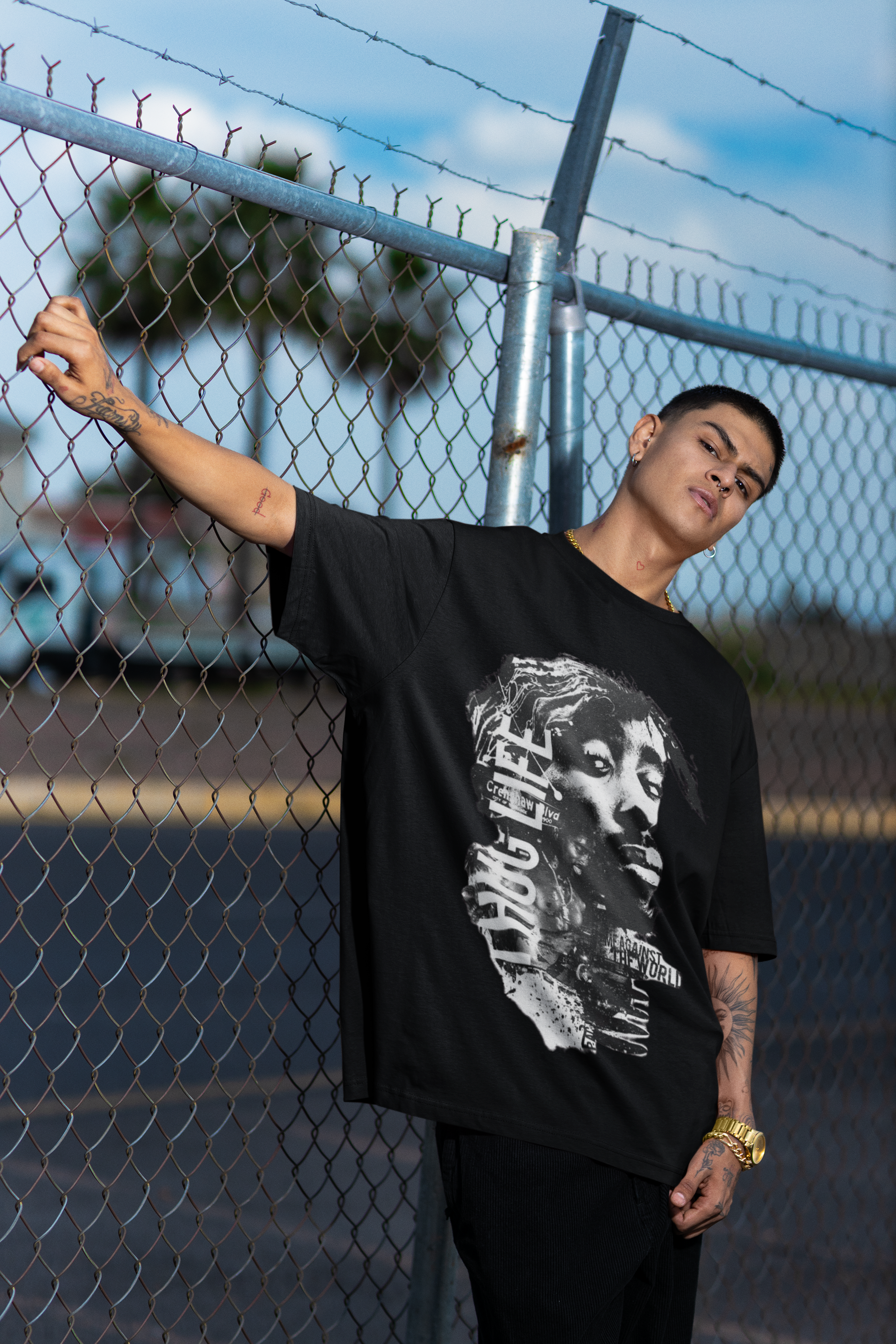 Camisa Well  thug life