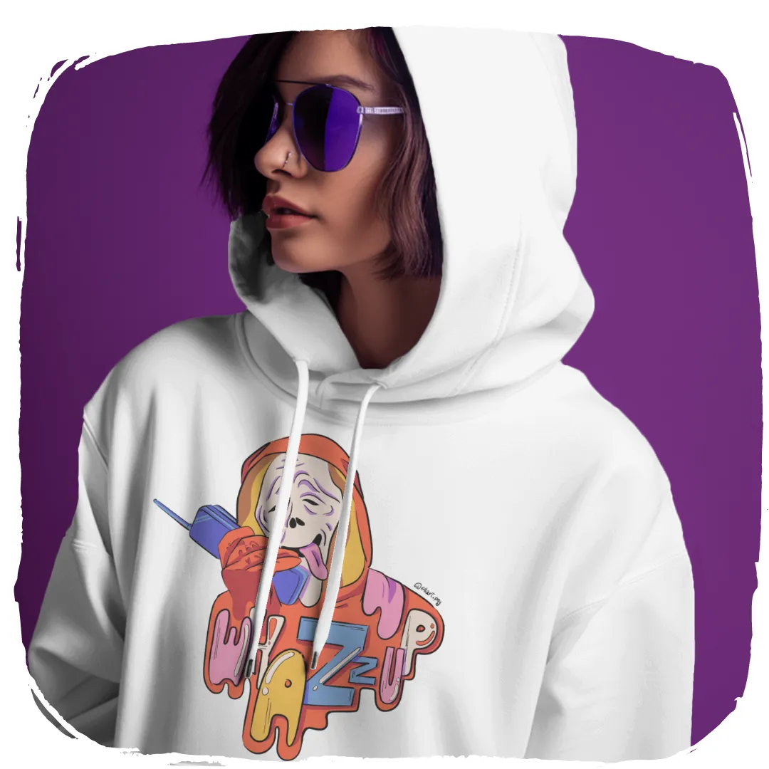 Moletom Canguru Ellart Todo Mundo Em Panico What's up