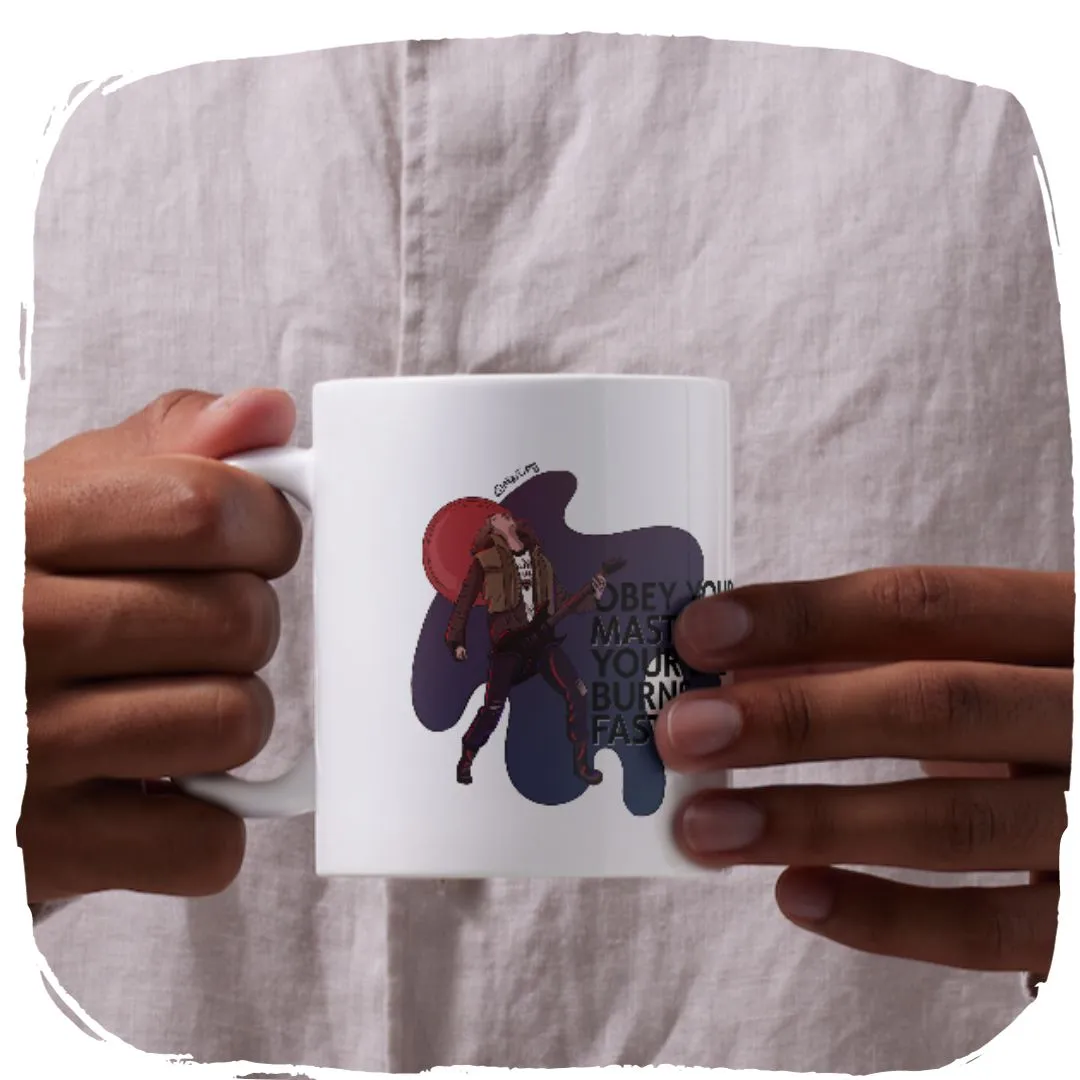 Caneca 320ml Ellart Eddie Munson Stranger Things