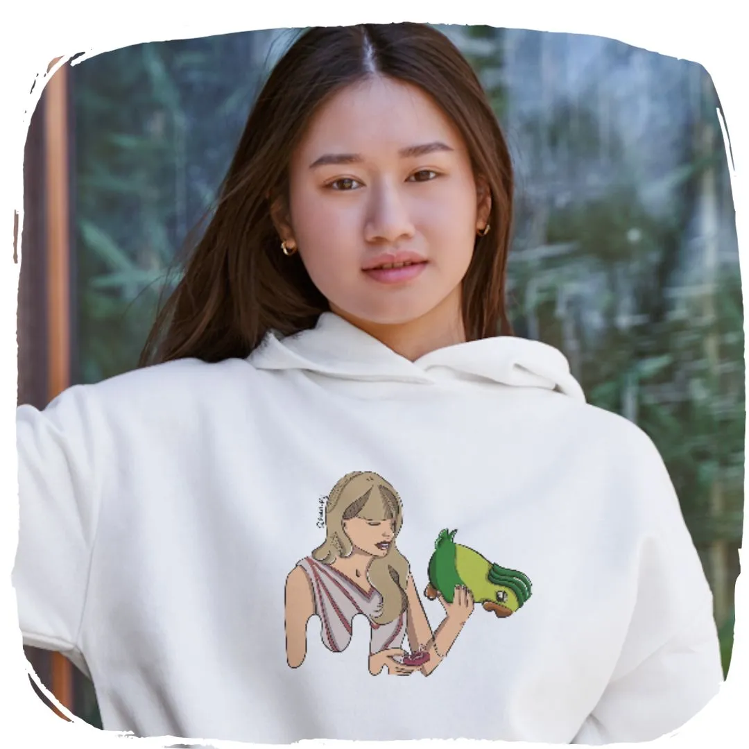 Moletom Canguru Ellart Taylor Swift Louro José