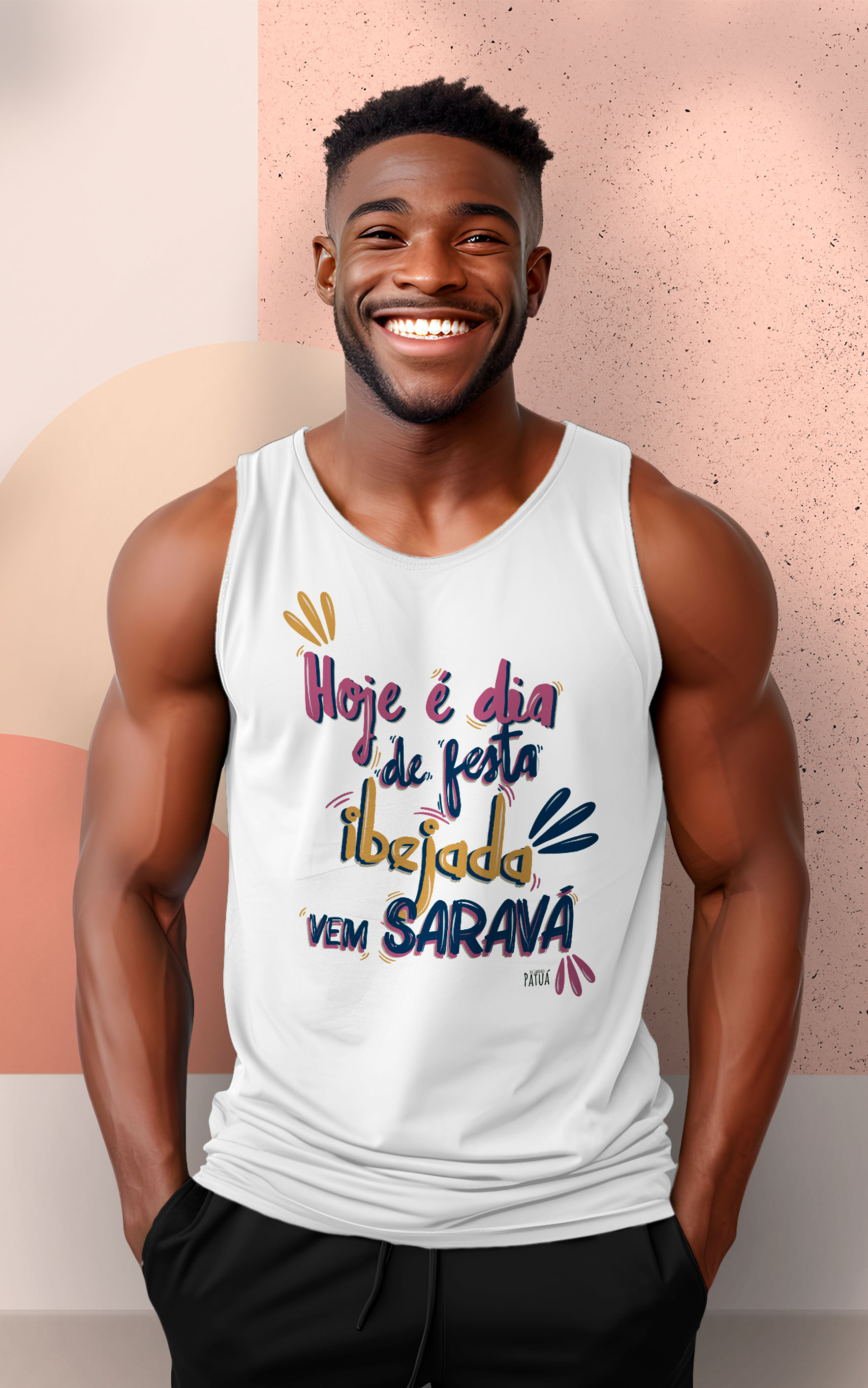 Coleção Ponto Cantado - Regata Ibejada