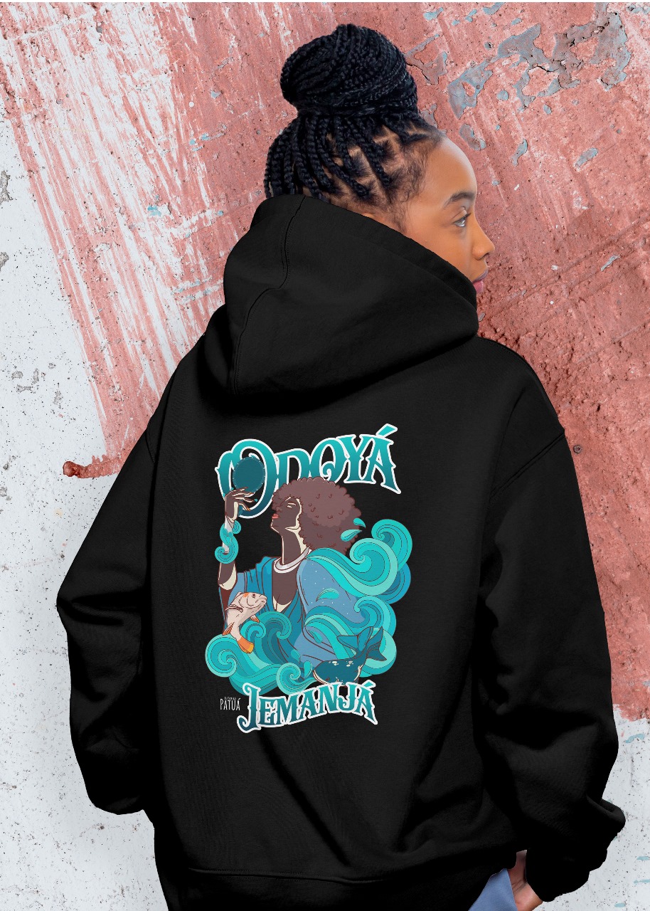 Coleção Orixás & Entidades - Moletom com Zíper Iemanjá