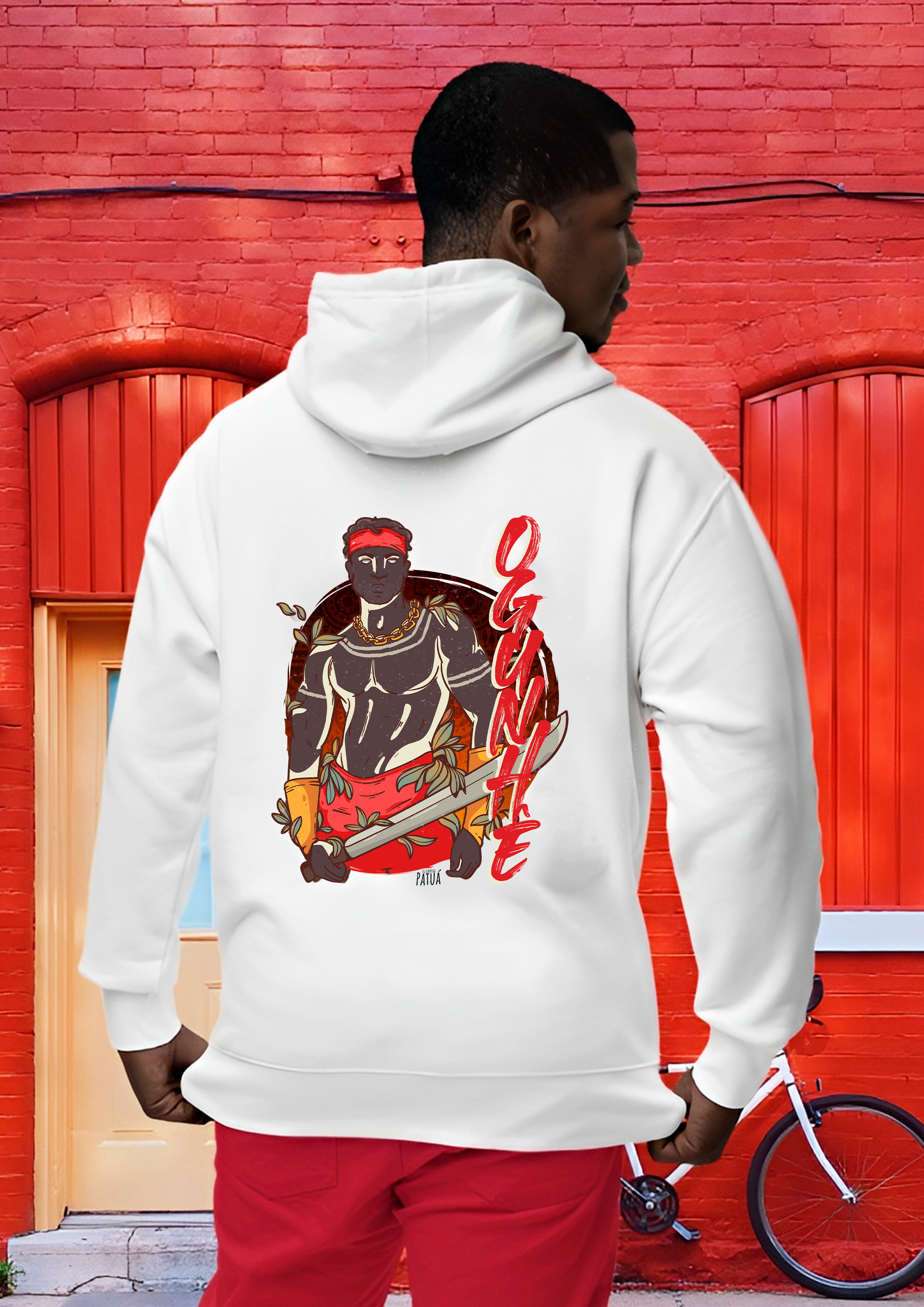 Coleção Orixás & Entidades - Moletom com Zíper Ogum