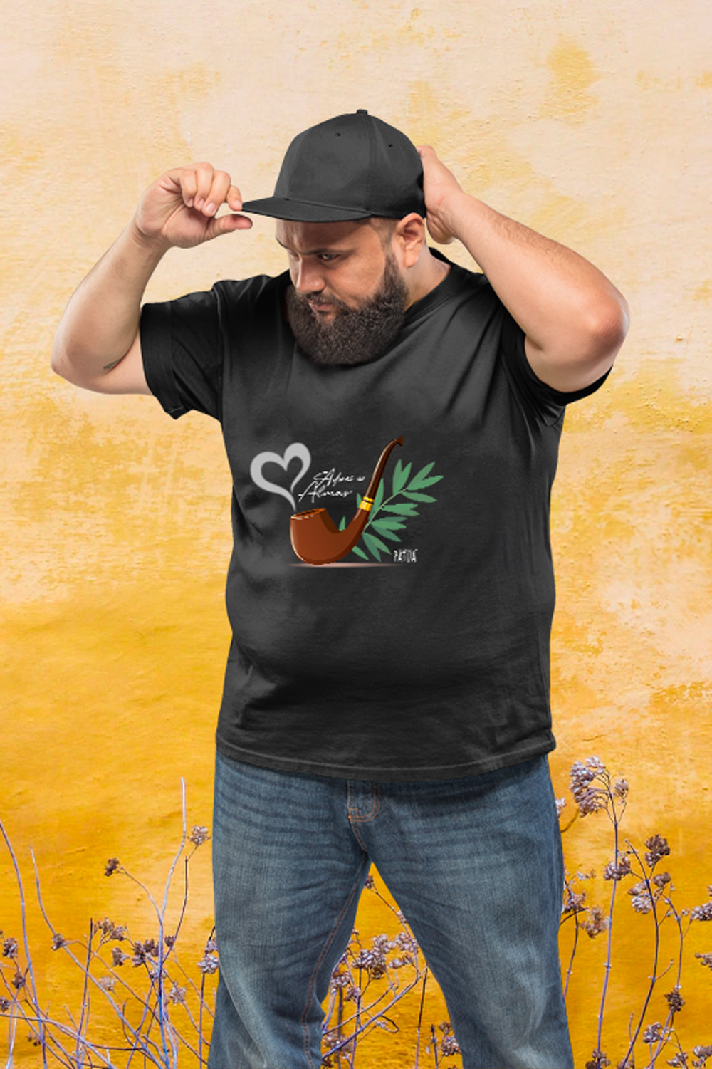 Coleção Símbolos & Elementos - Plus Size Preto-Velho