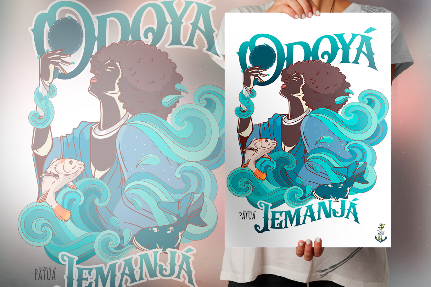 Pôster Coleção Orixás & Entidades - Iemanjá