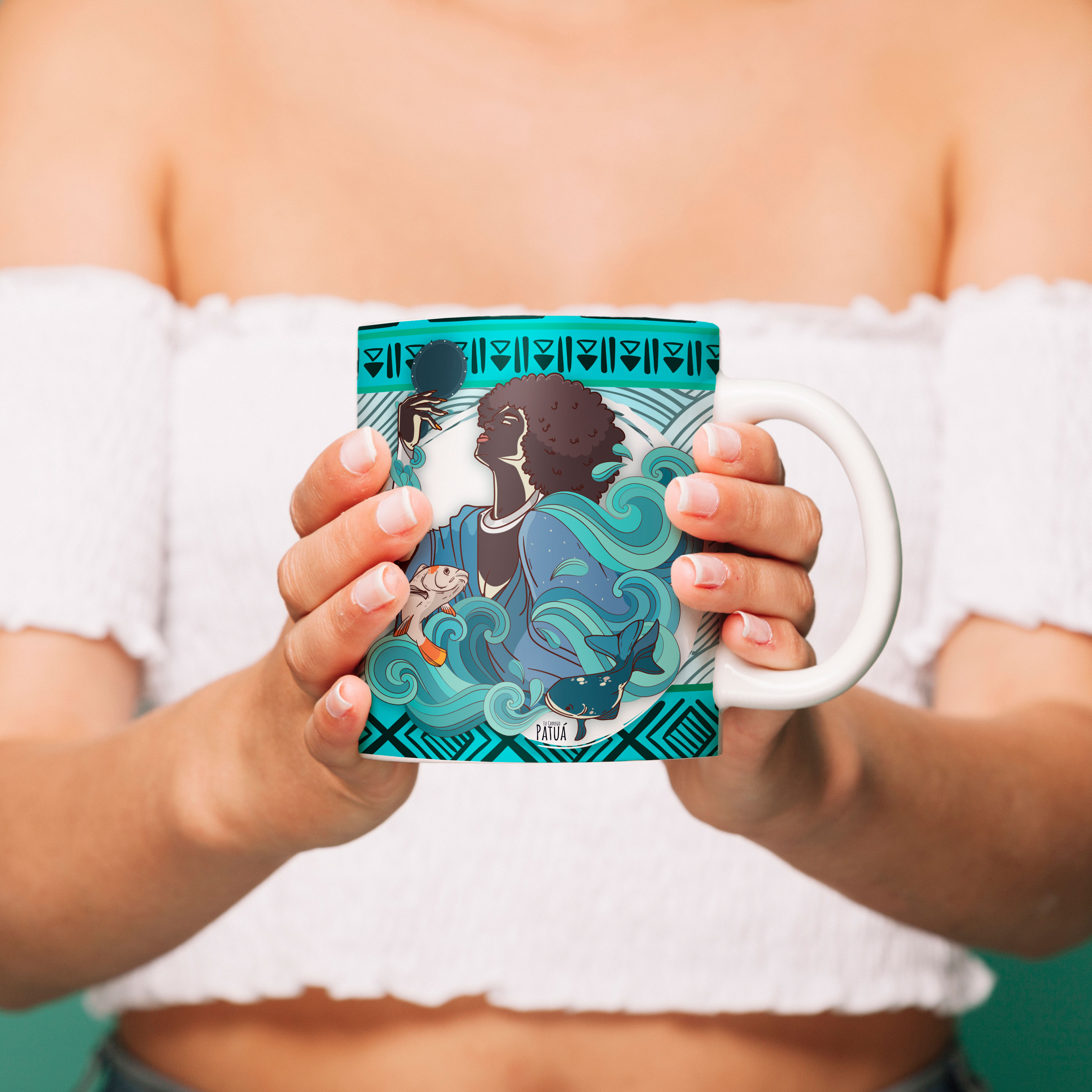 Coleção Orixás & Entidades - Caneca Iemanjá