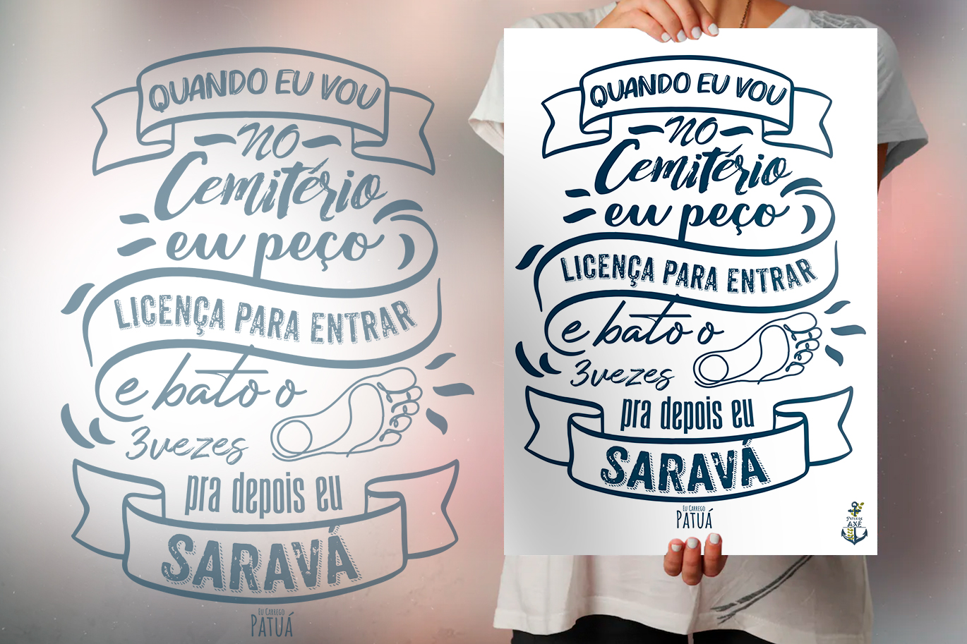 Pôster Coleção Ponto Cantado - Exu