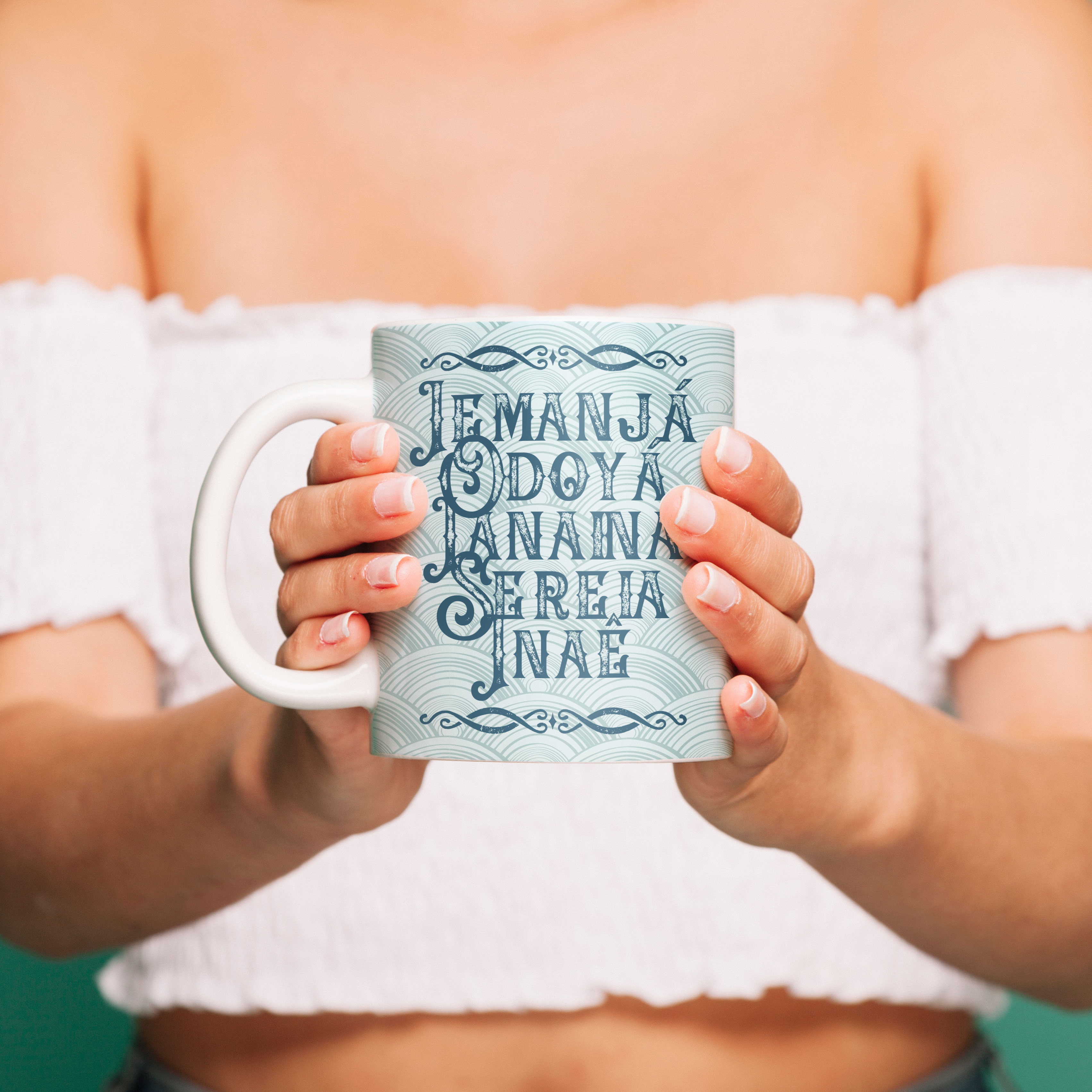 Coleção Ponto Cantado - Caneca Iemanjá