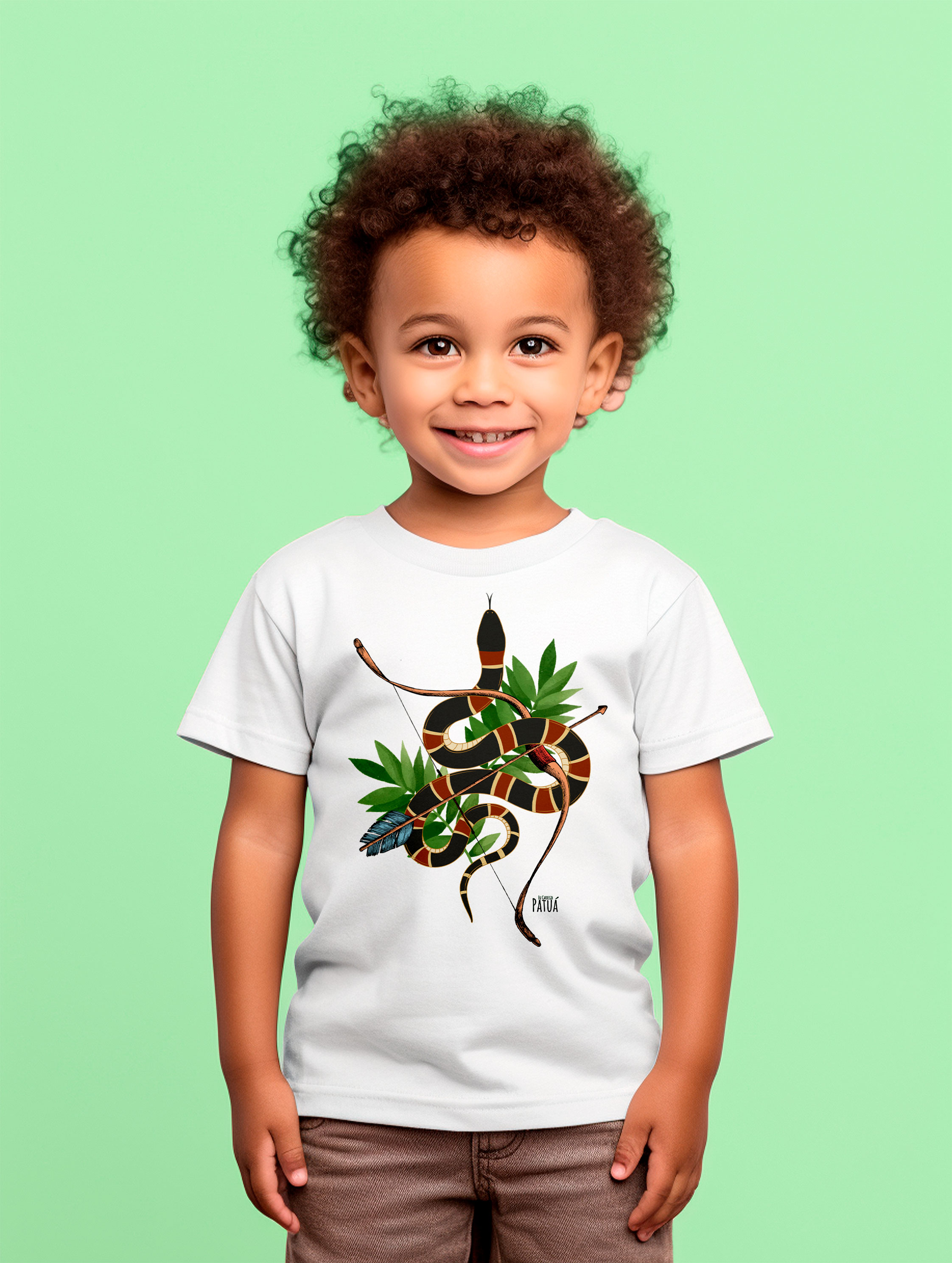 Coleção Símbolos & Elementos - Classic Infantil Caboclo Cobra Coral