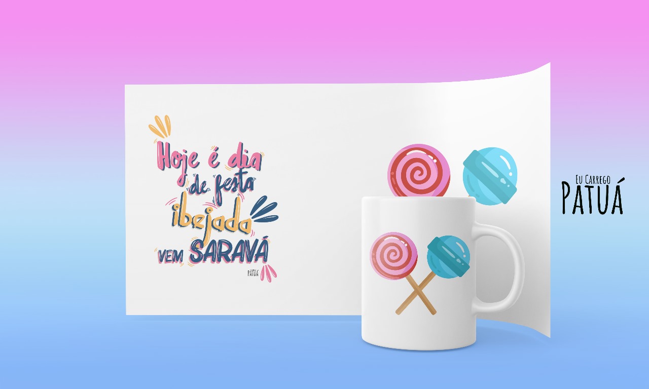 Coleção Ponto Cantado - Caneca Termo Mágica Ibejada