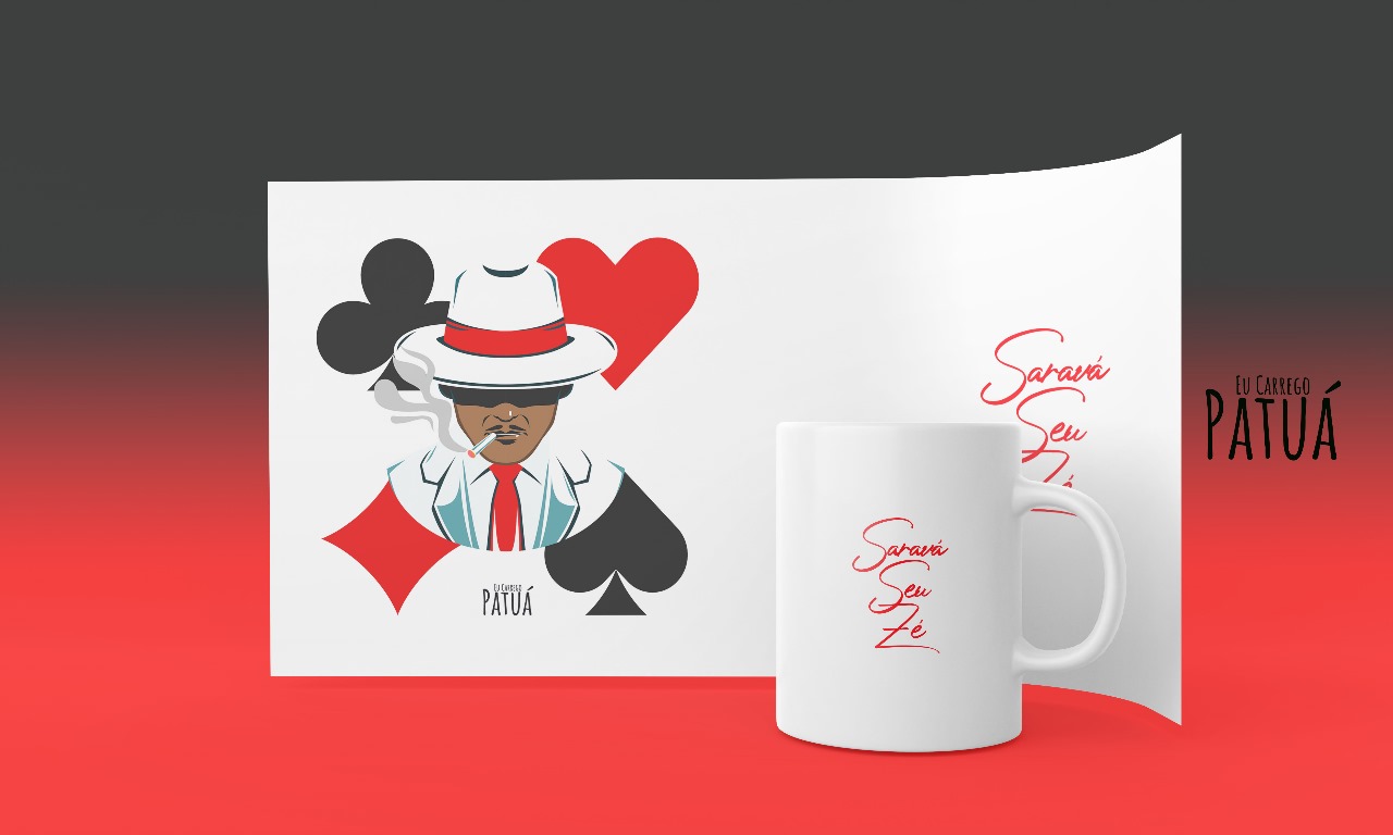 Coleção Símbolos & Elementos - Caneca Termo Mágica Zé Pilintra