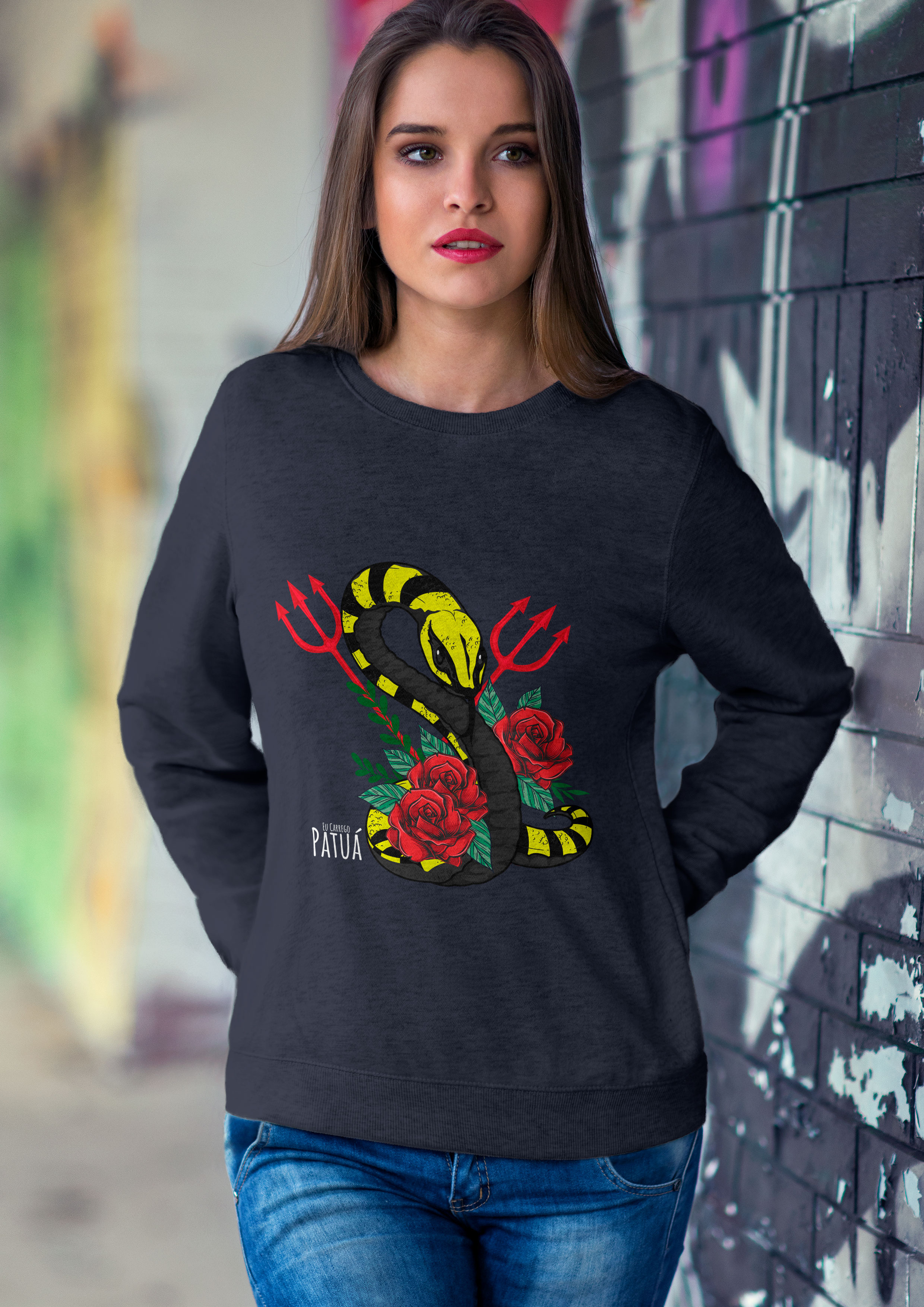 Coleção Símbolos & Elementos - Moletom Fechado Pombogira