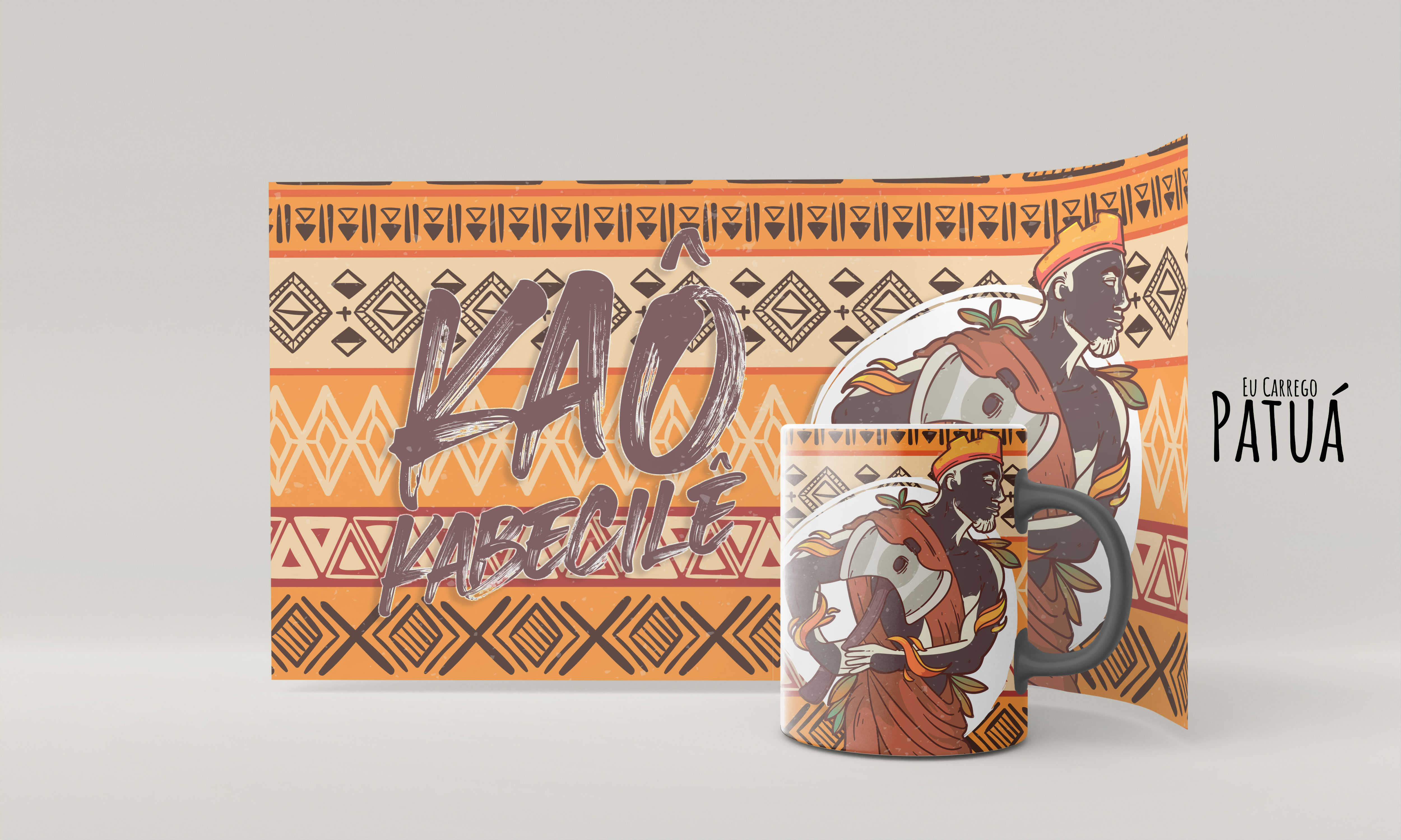 Coleção Orixás & Entidades - Caneca Termo Mágica Xangô