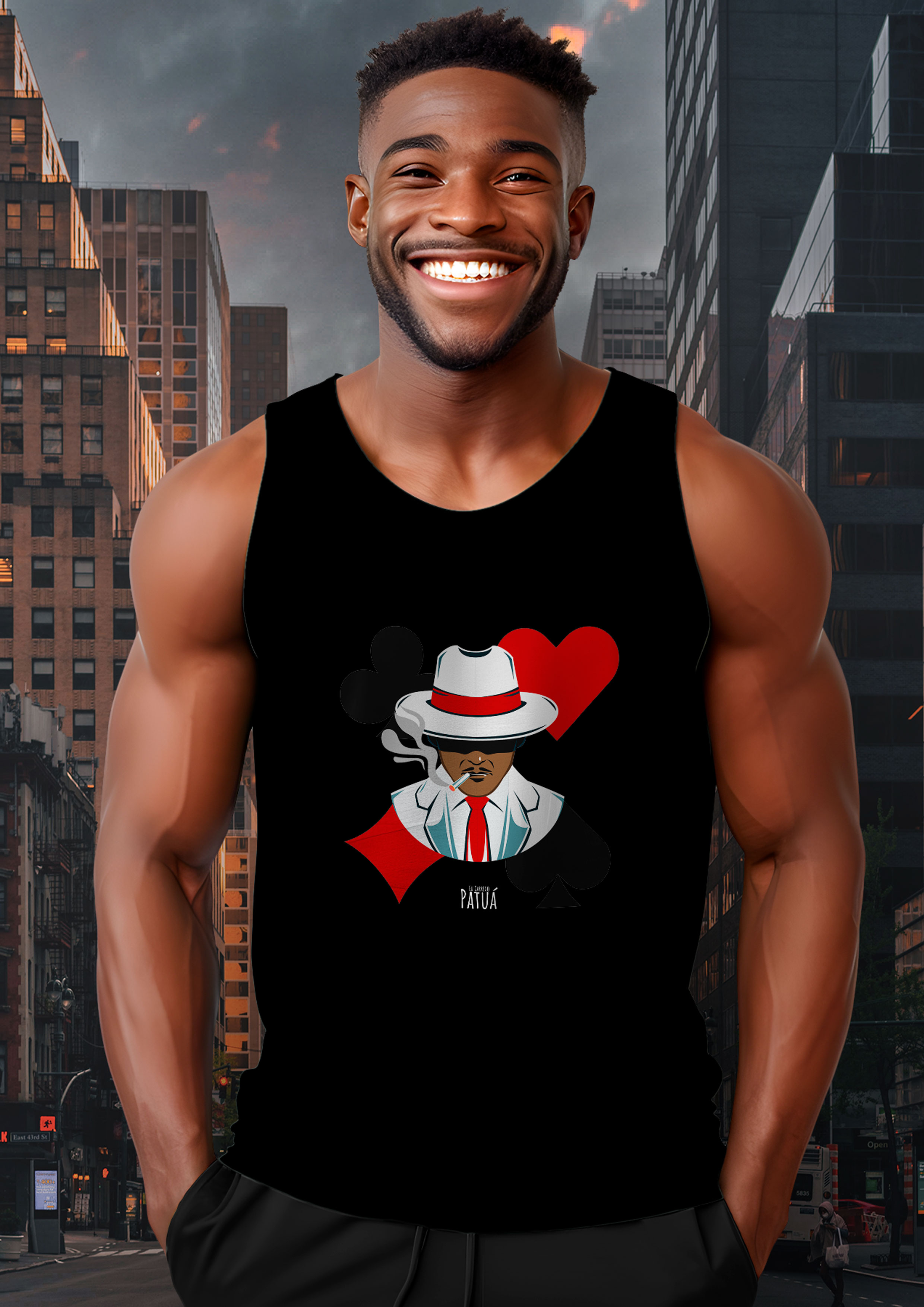 Coleção Símbolos & Elementos - Regata Zé Pilintra 