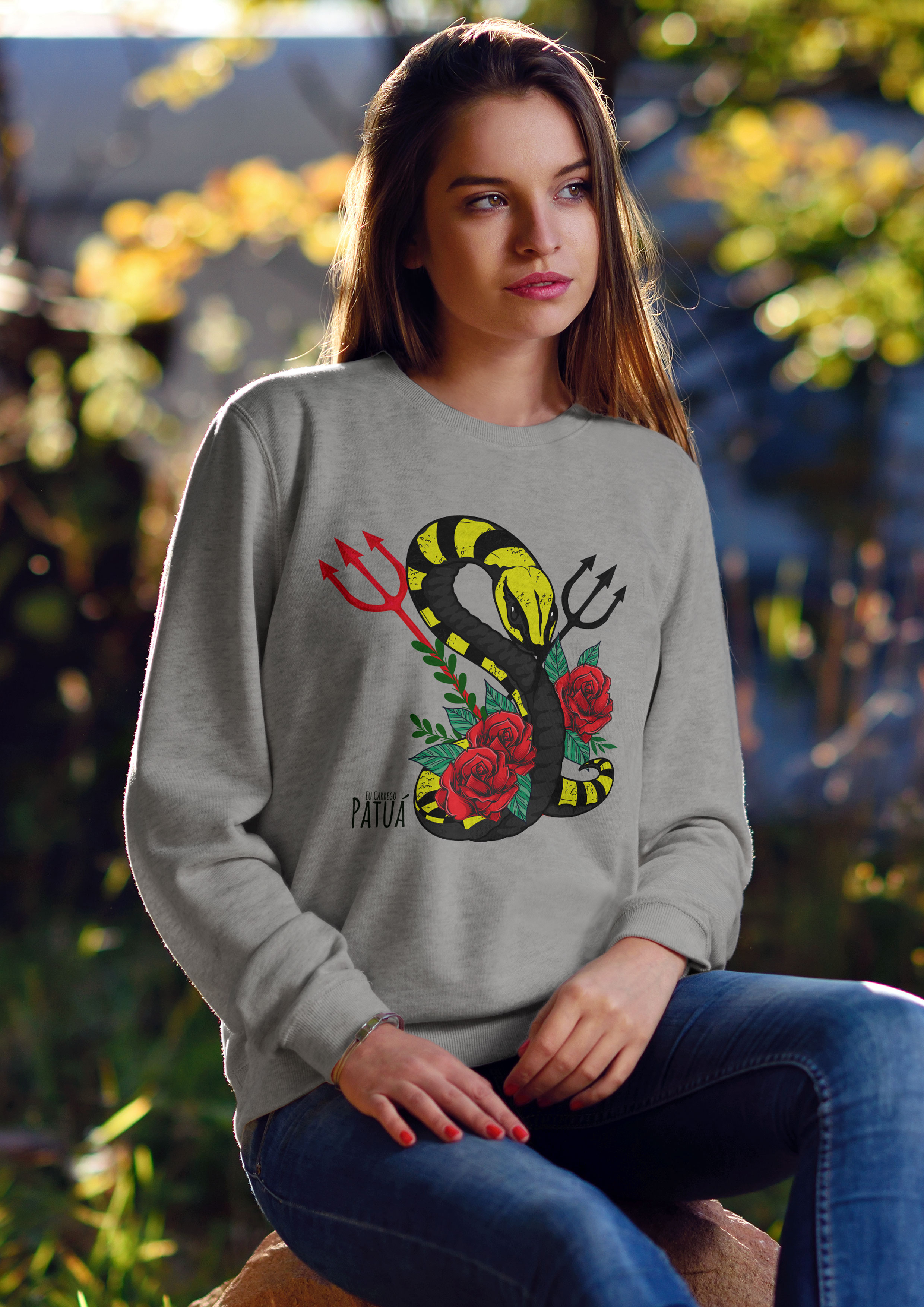 Coleção Símbolos & Elementos - Moletom Fechado Pombogira