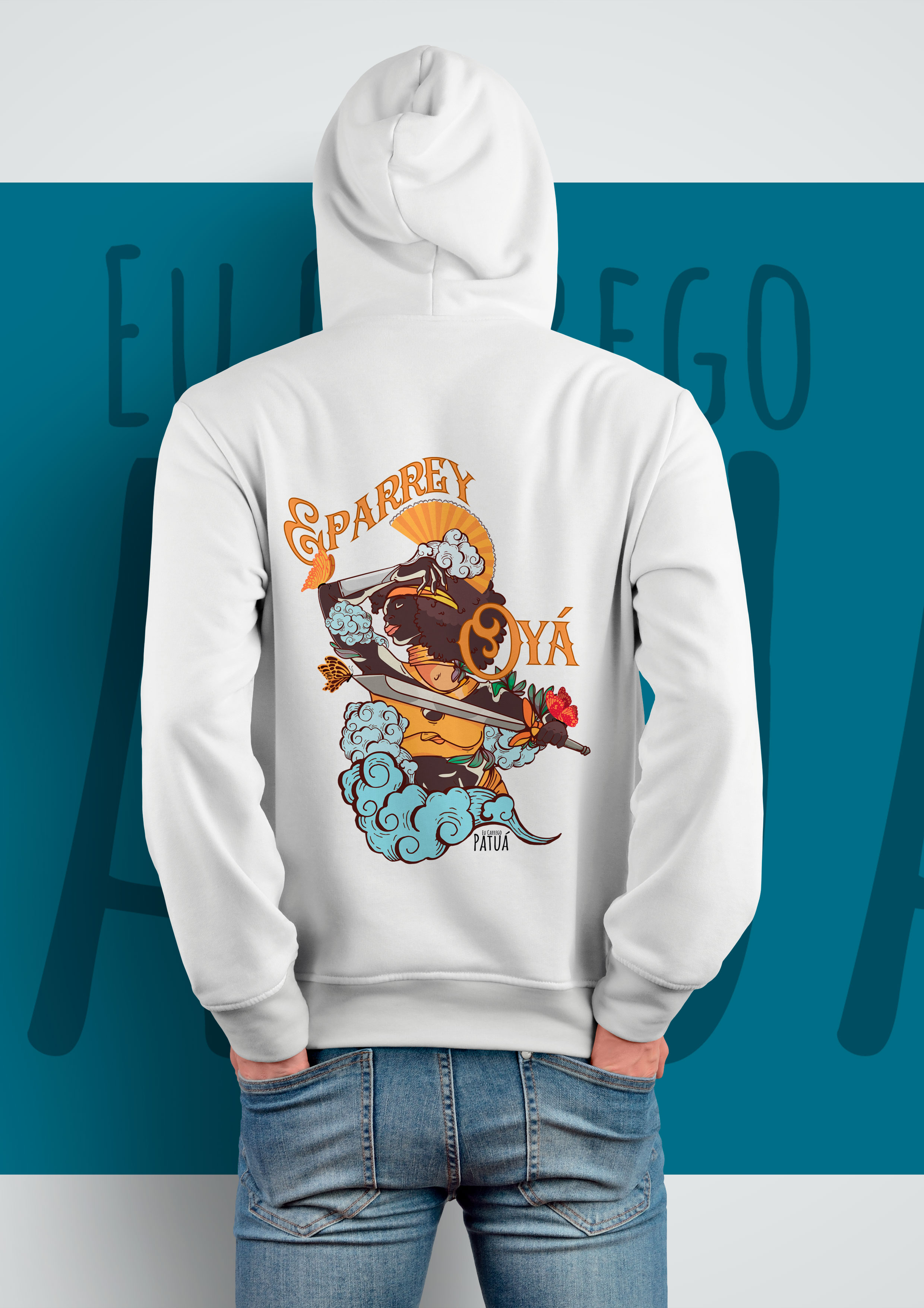 Coleção Orixás & Entidades - Moletom com Zíper Iansã