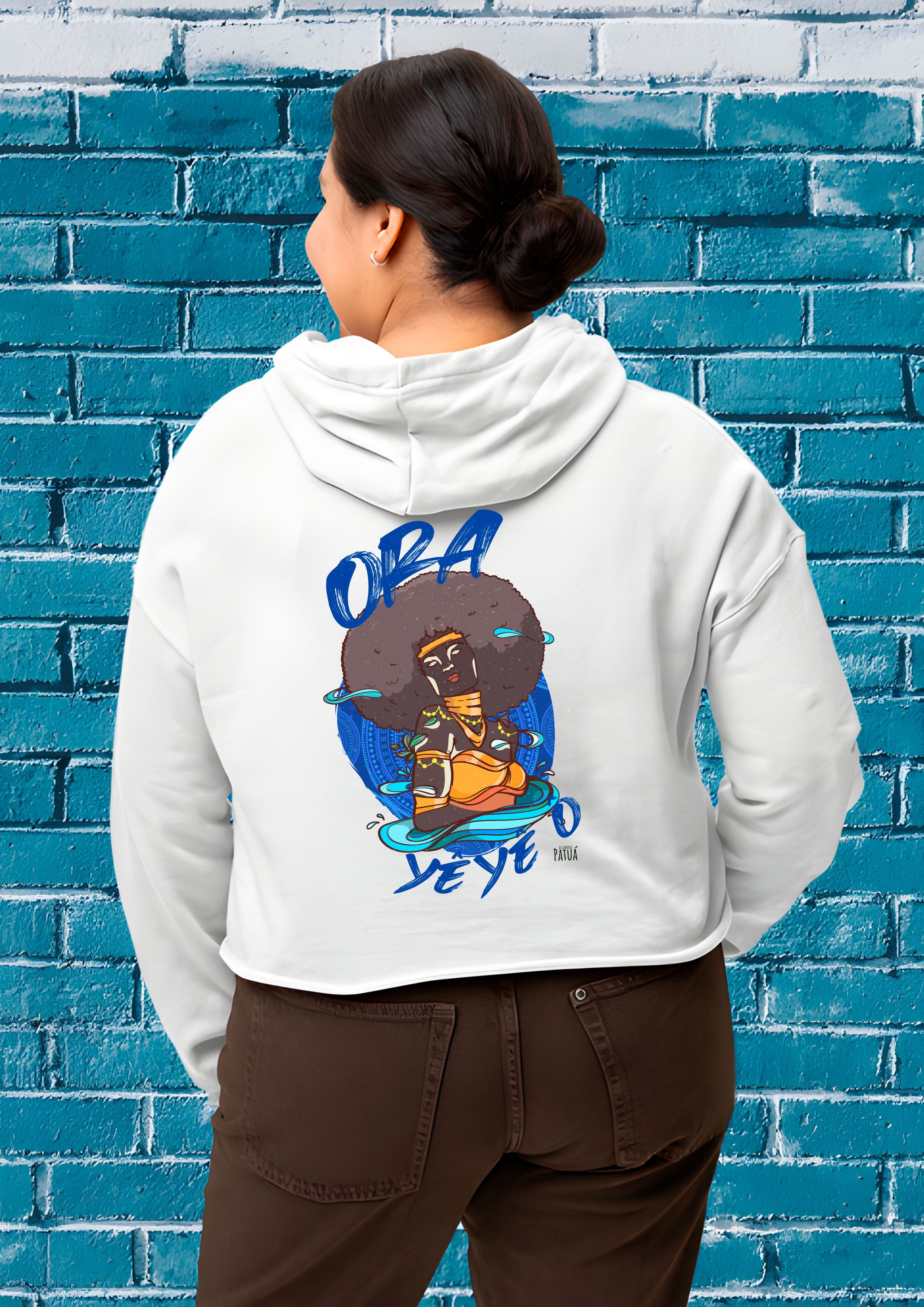 Coleção Orixás & Entidades - Moletom com Zíper Oxum