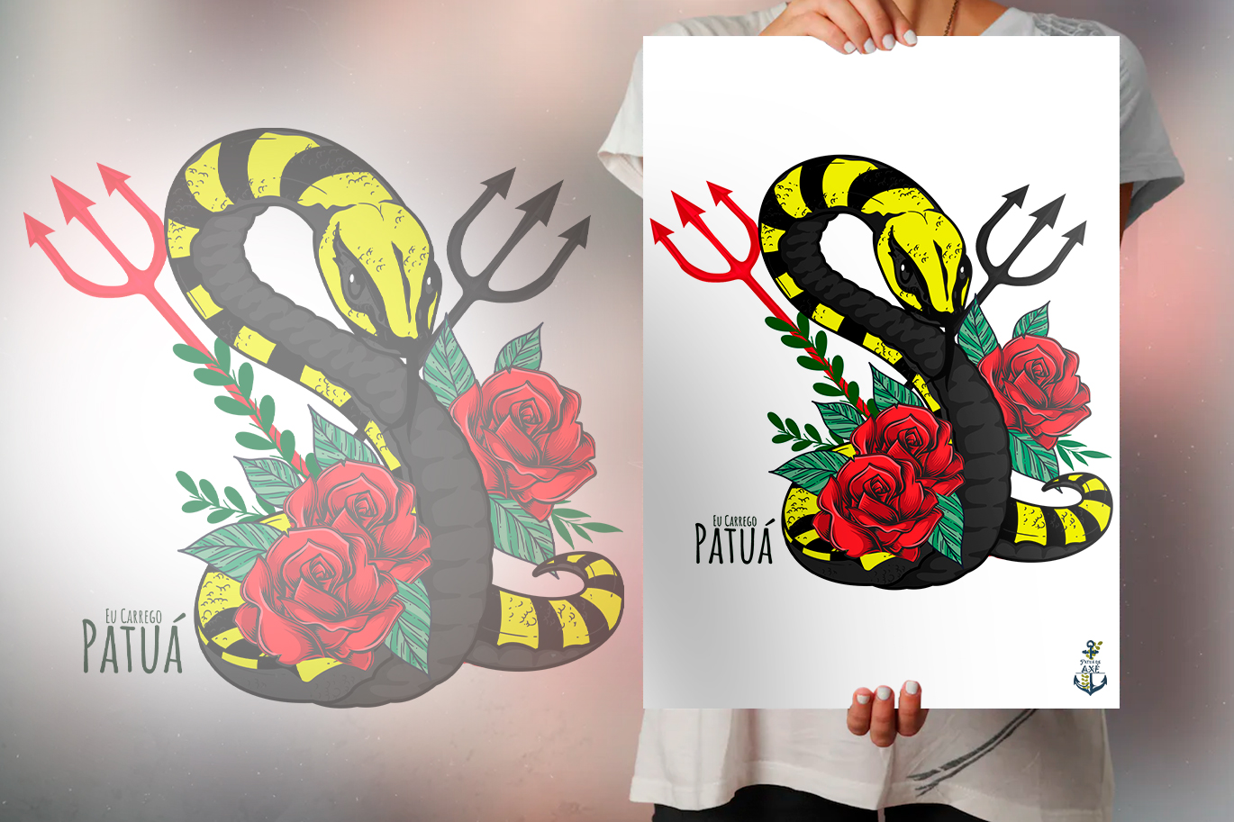 Pôster Coleção Símbolos & Elementos - Pombogira