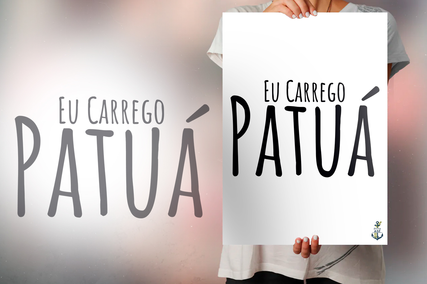 Pôster Coleção Eu Carrego Patuá