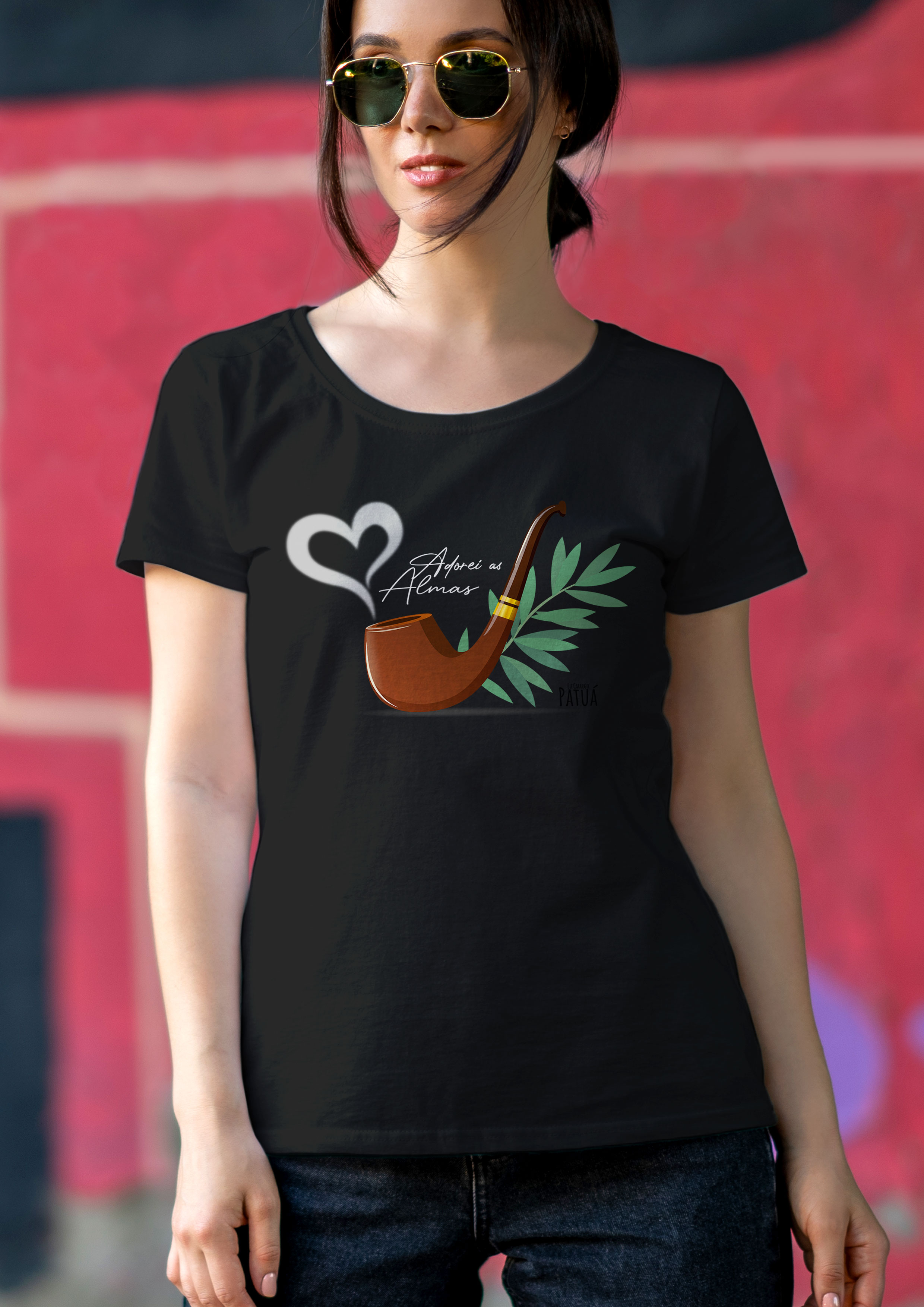 Coleção Símbolos & Elementos - Baby Long Frente Classic Preto-Velho