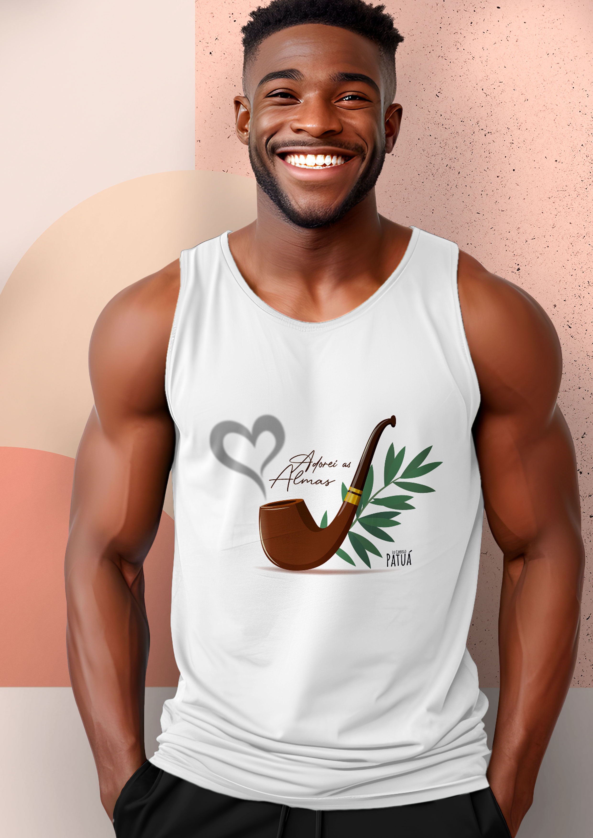 Coleção Símbolos & Elementos - Regata Preto-Velho