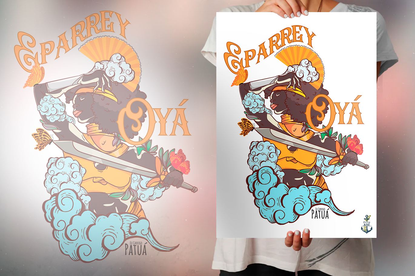 Pôster Coleção Orixás & Entidades - Iansã