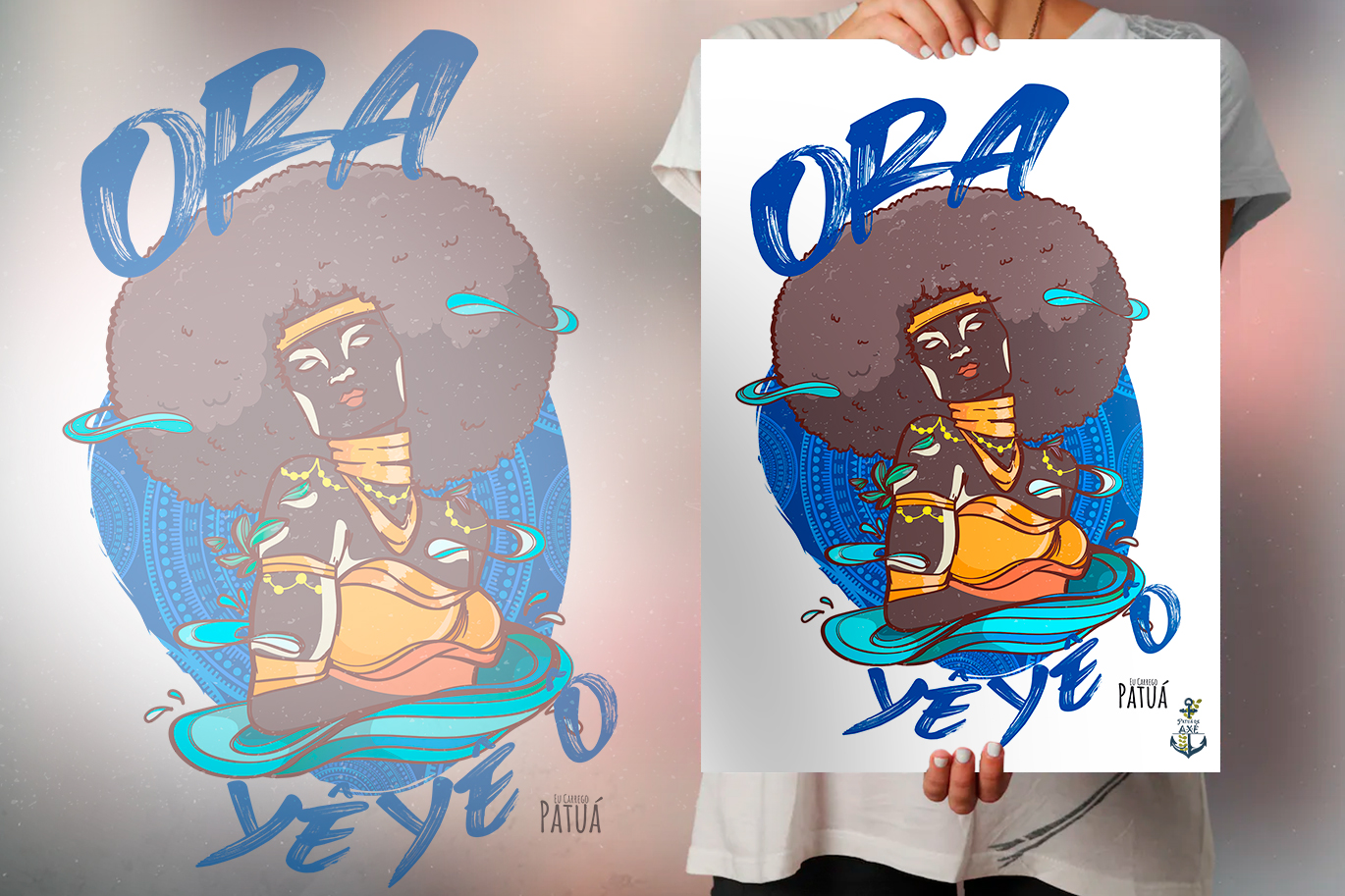 Pôster Coleção Orixás & Entidades - Oxum