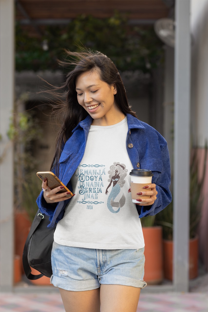 Coleção Ponto Cantado - T-Shirt Classic Iemanjá