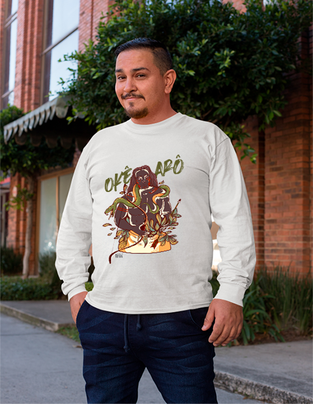 Coleção Orixás & Entidades - Moletom Fechado Oxóssi