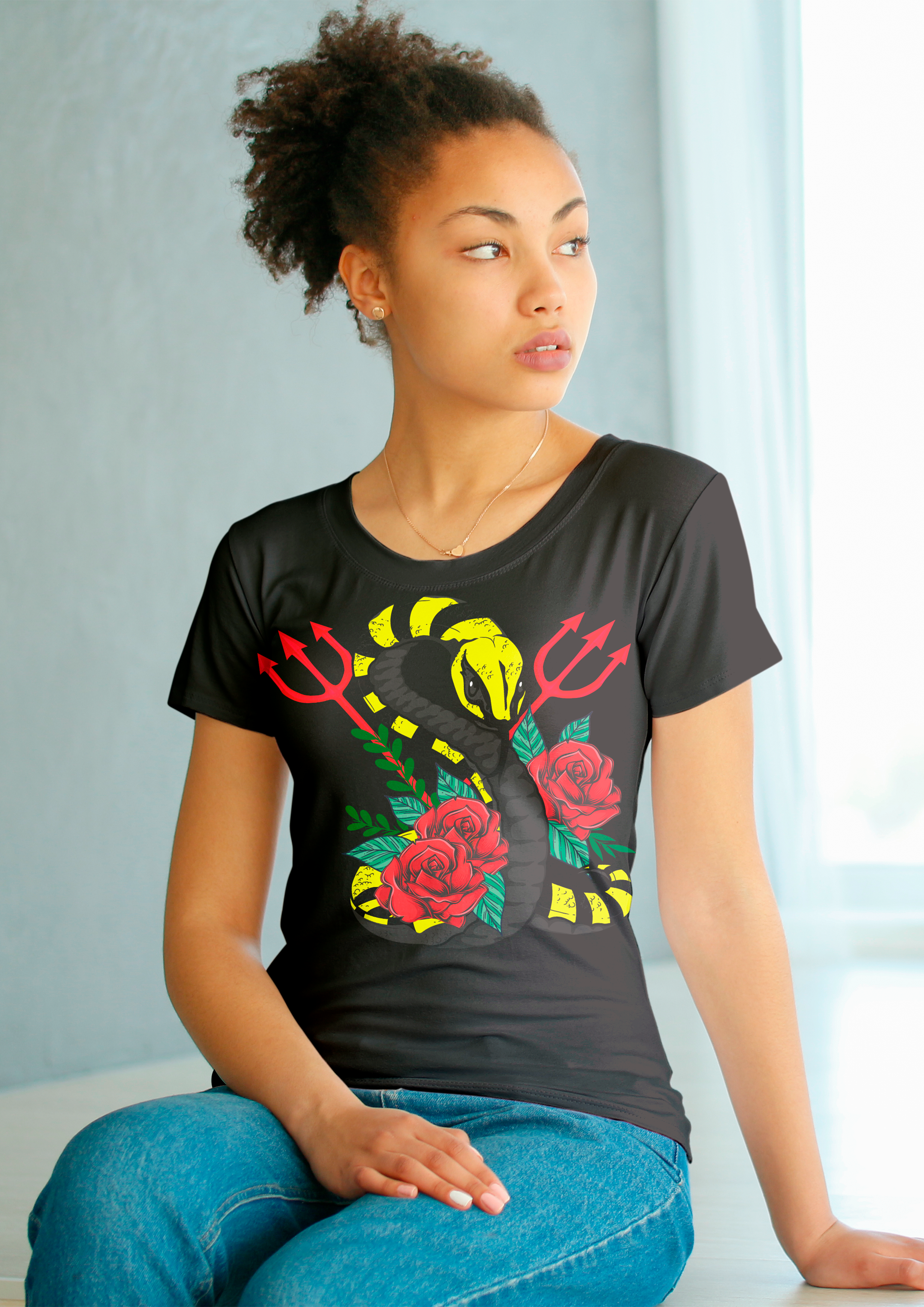 Coleção Símbolos & Elementos - Baby Long Frente Classic Pombogira