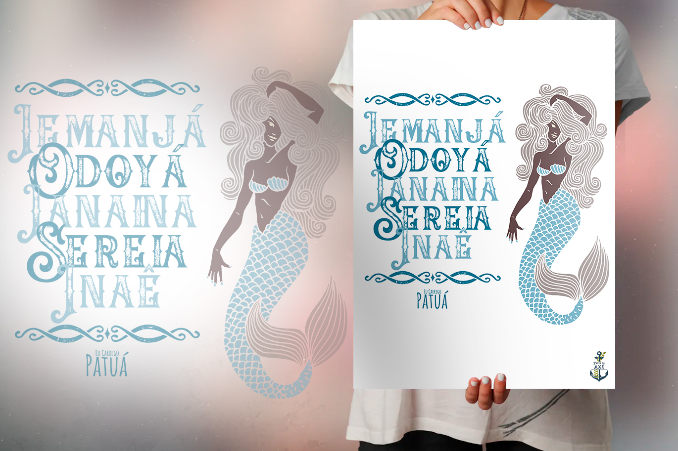 Pôster Coleção Ponto Cantado - Iemanjá