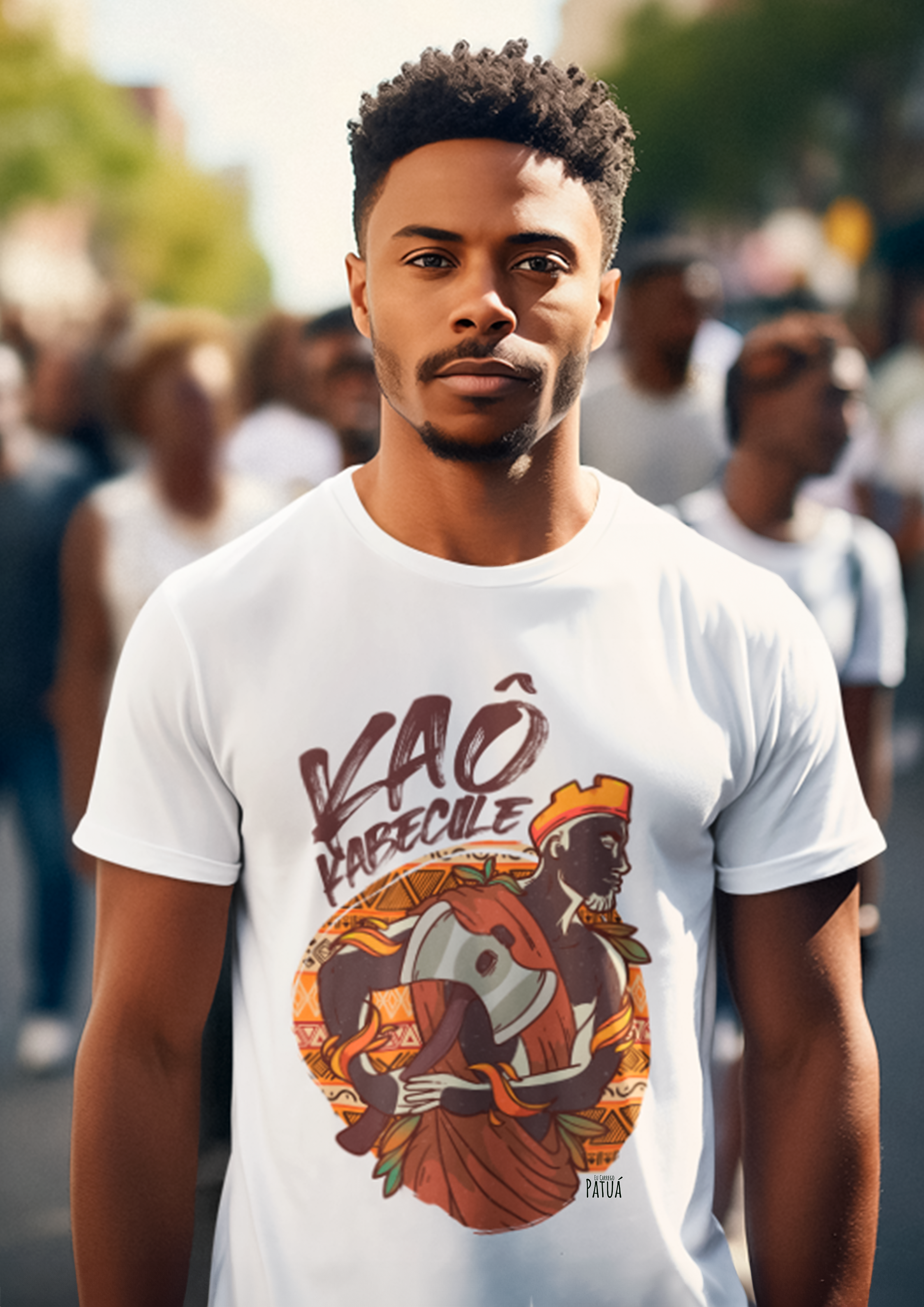 Coleção Orixás & Entidades - T-Shirt Classic Frente & Verso Xangô