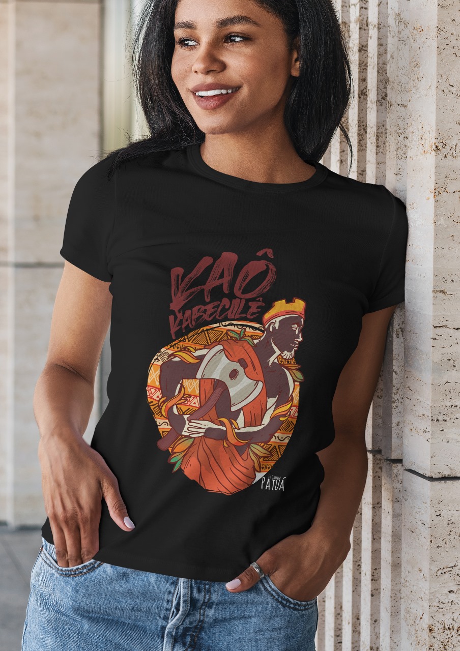 Coleção Orixás & Entidades - Baby Long Frente Classic Xangô