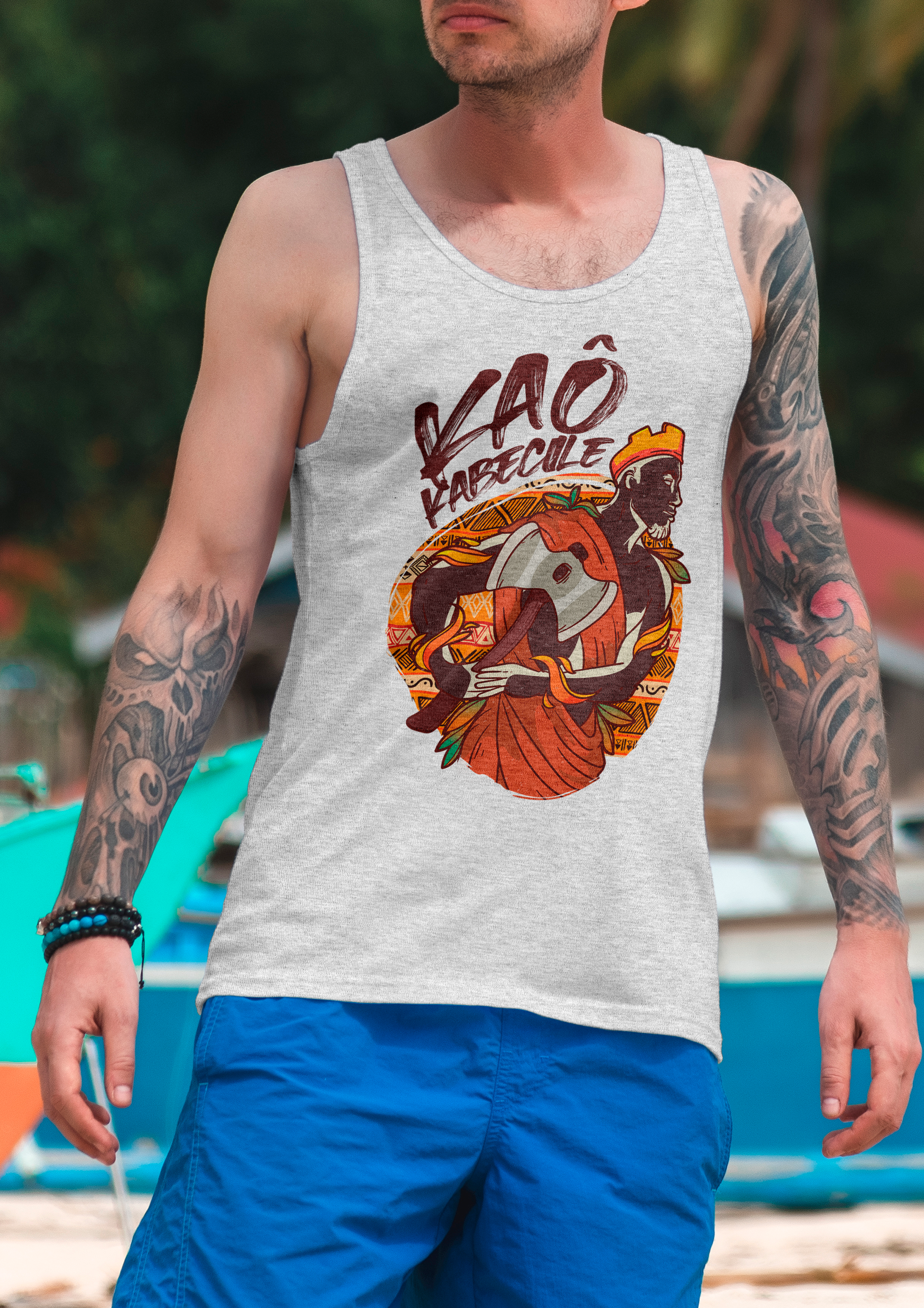 Coleção Orixás & Entidades - Regata Xangô