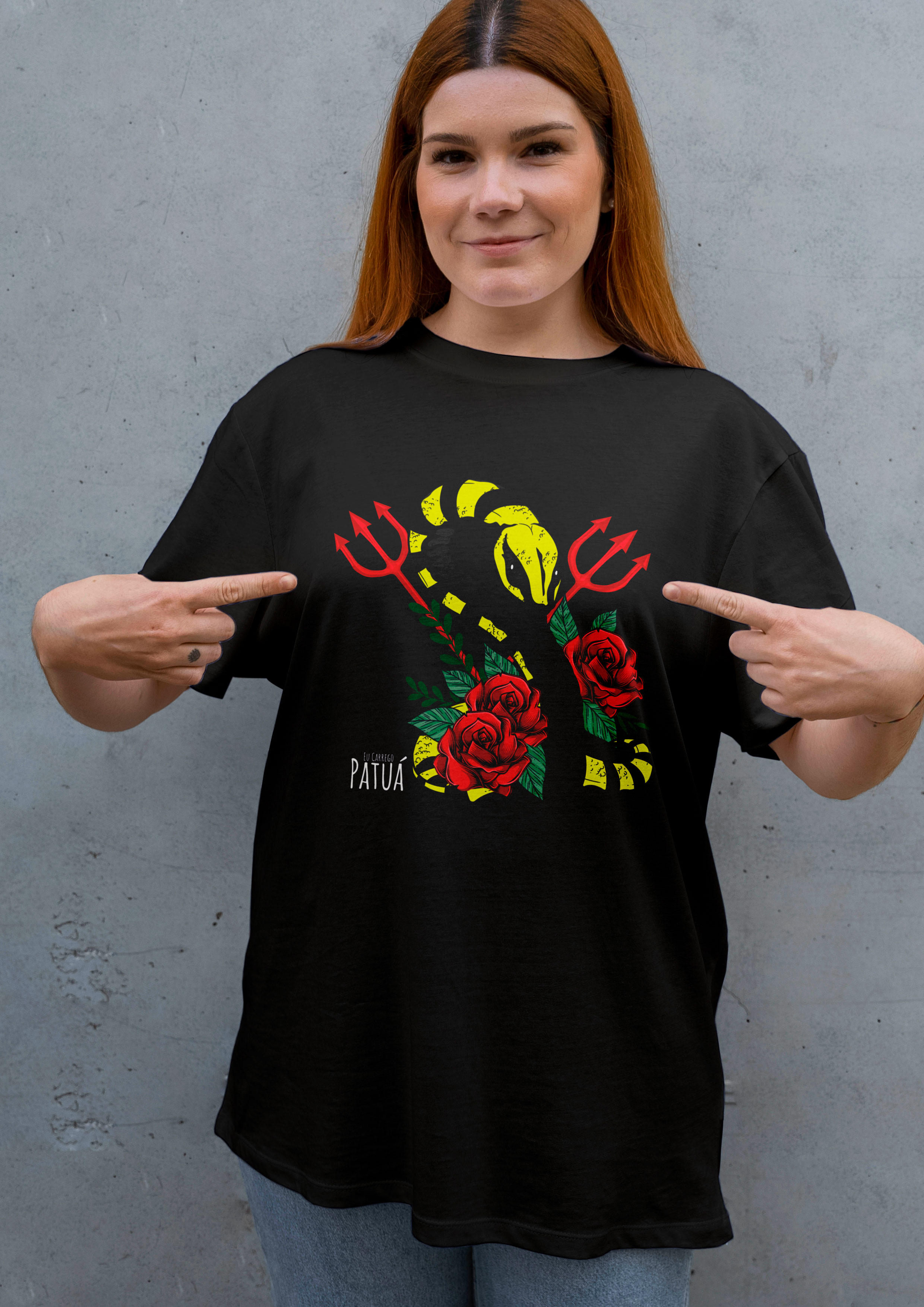 Coleção Símbolos & Elementos - Frente Classic Plus Size Pombogira