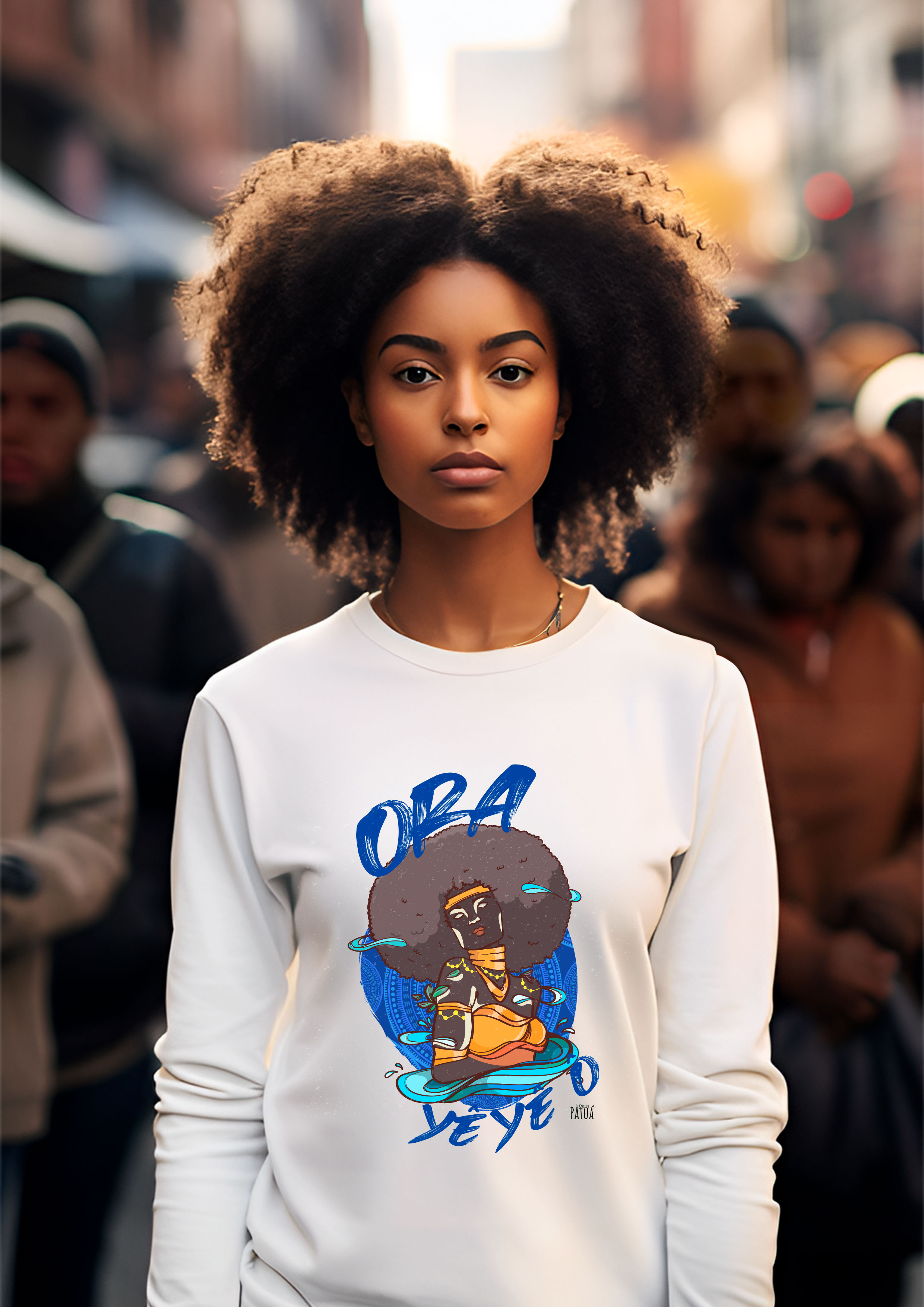 Coleção Orixás & Entidades - Moletom Fechado Oxum